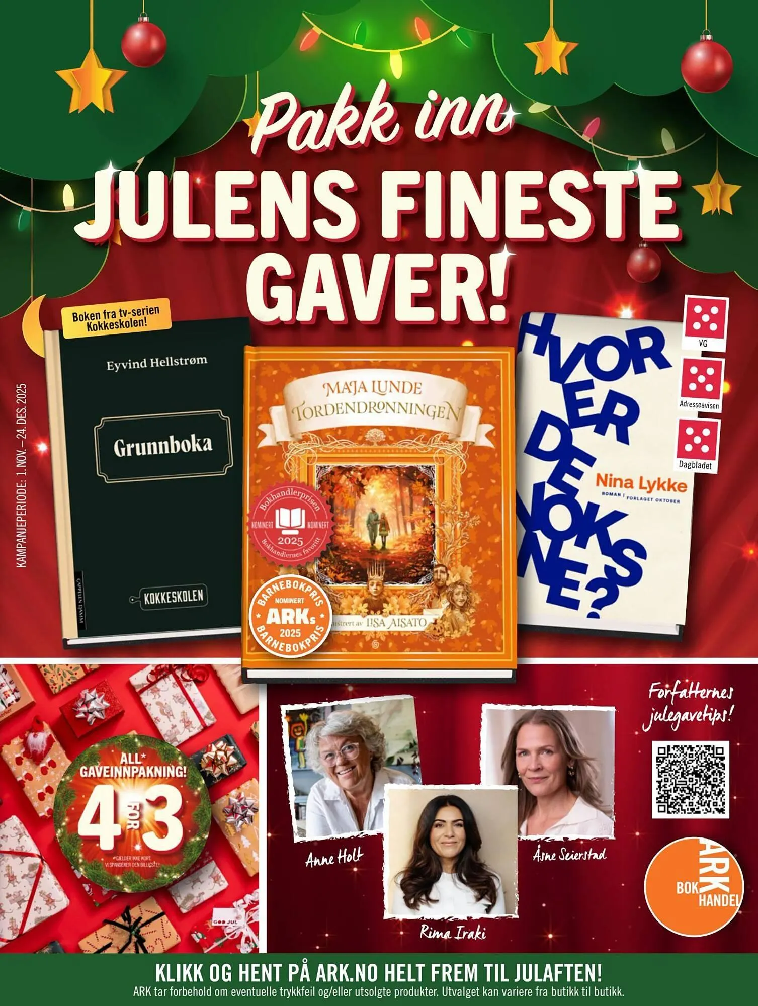 Ark Bokhandel kundeavis fra 1. desember til 25. desember 2025 - kundeavisside 56