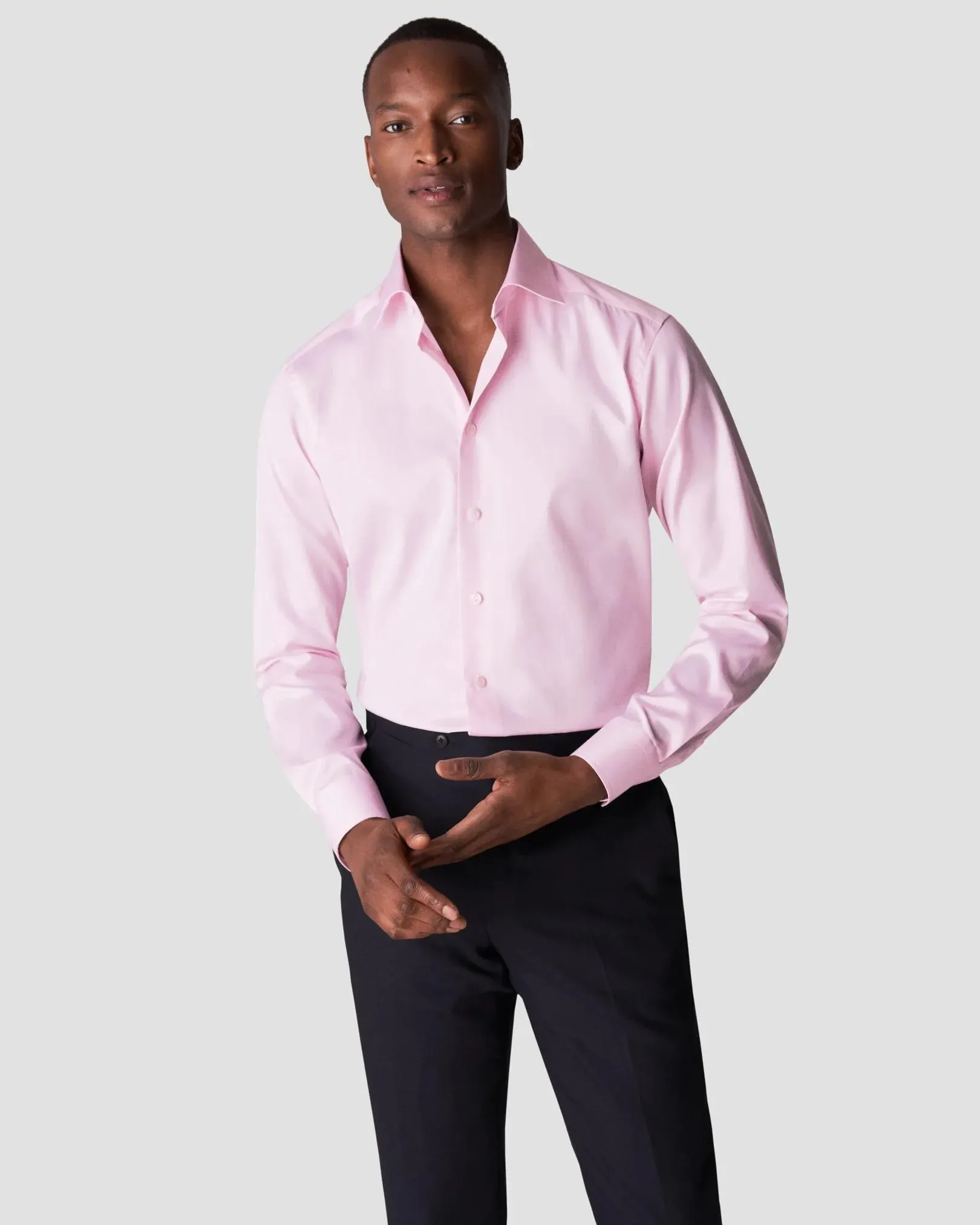 Pink Signature Twill Shirt