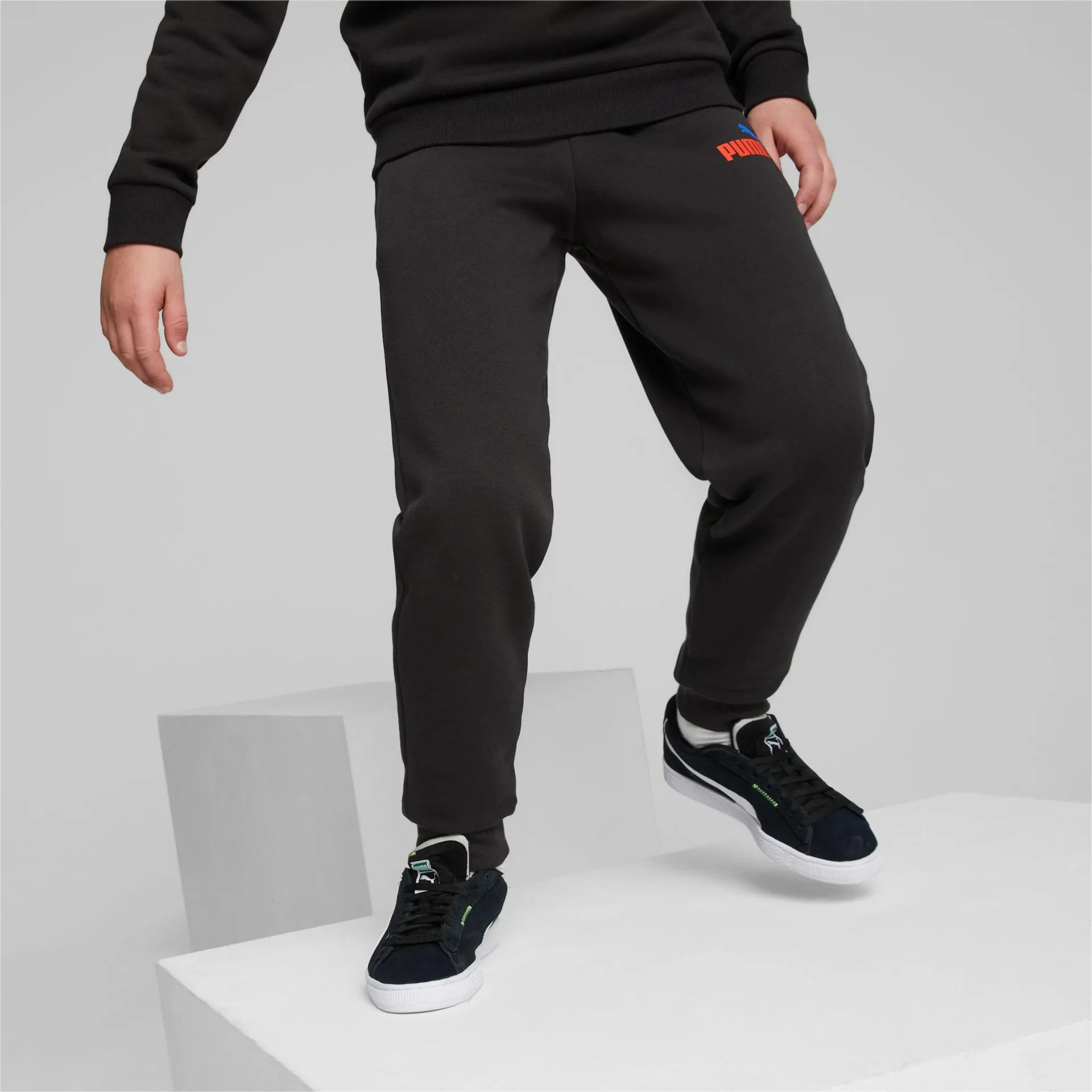 Essentials+ Two-Tone Logo Youth Pants