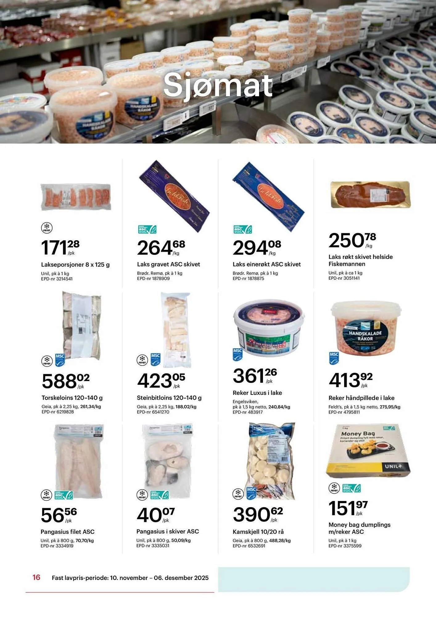 Storcash kundeavis fra 10. november til 6. desember 2025 - kundeavisside 16