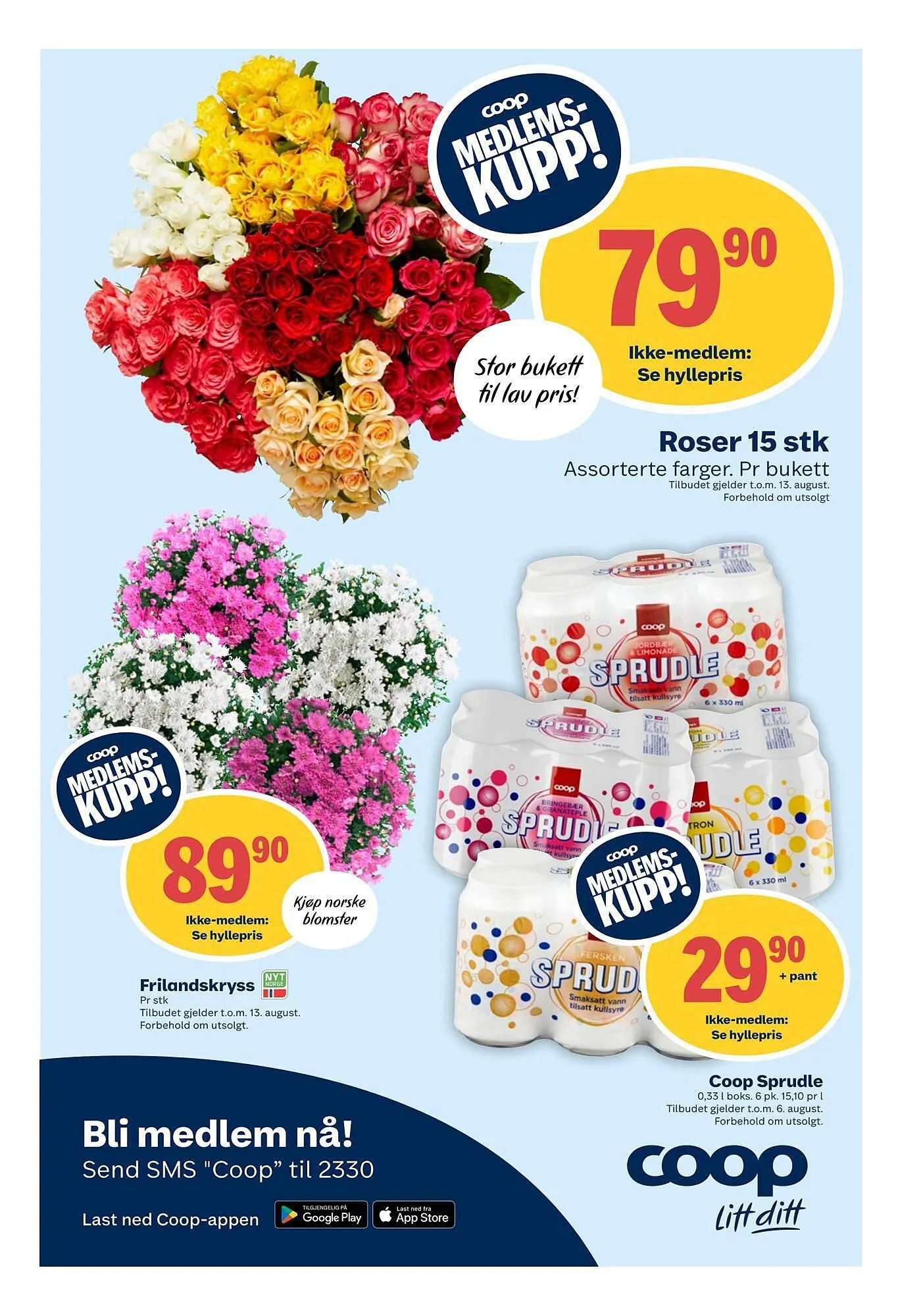 Coop Prix Kundeavis fra 23. juli til 6. august 2023 - kundeavisside 8