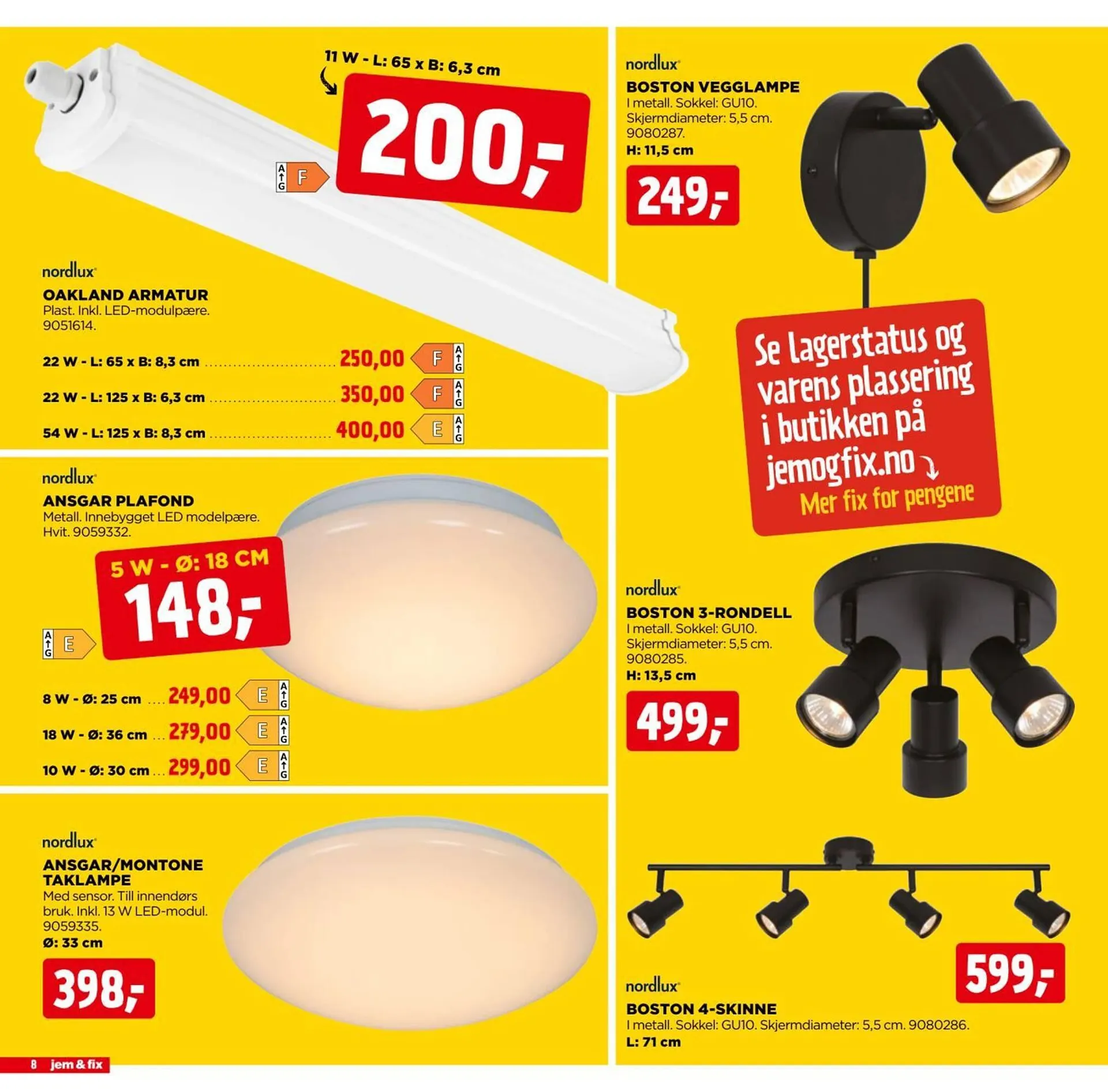 Jem & fix kundeavis fra 9. november til 15. november 2025 - kundeavisside 8