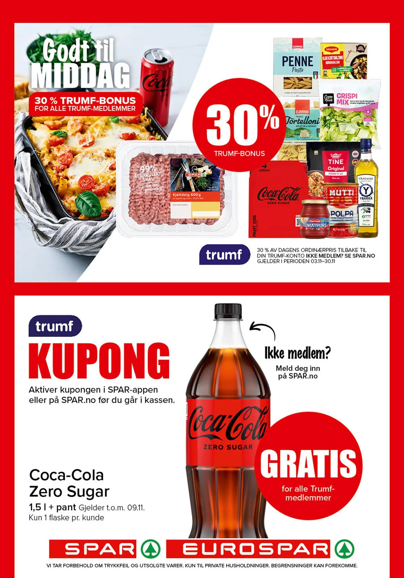 Eurospar kundeavis fra 3. november til 9. november 2025 - kundeavisside 6