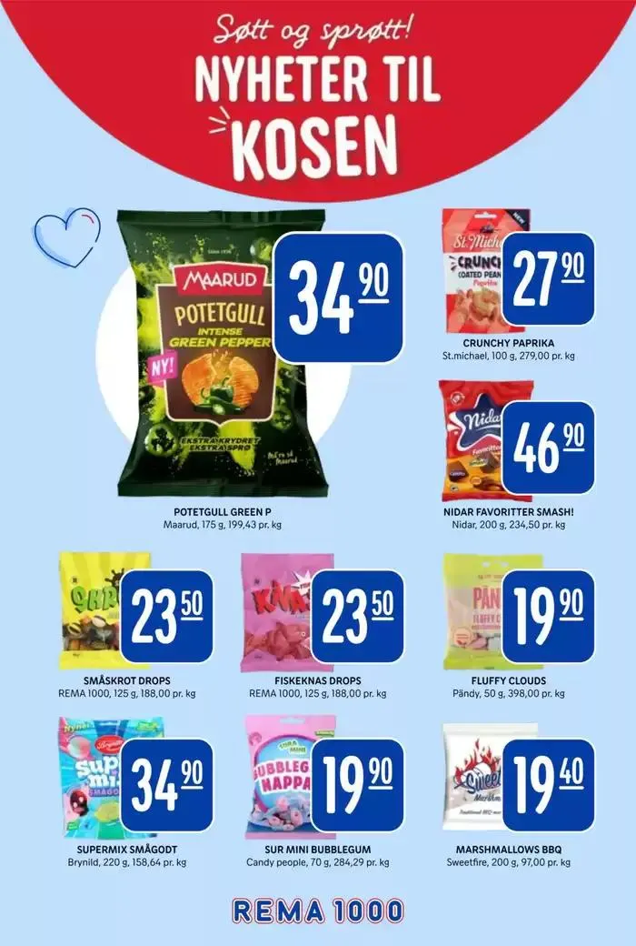 Topptilbud og rabatter fra 2. mars til 16. mars 2025 - kundeavisside 13