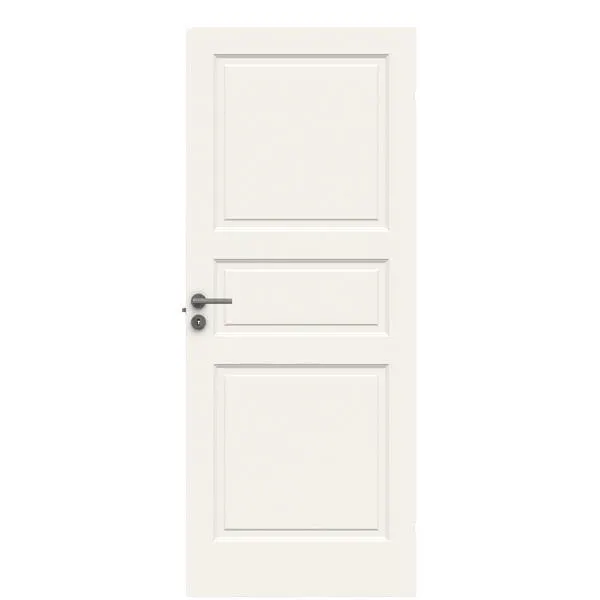 Swedoor Dørblad compact 03 9x21 hvit formpresset dør 3 speil