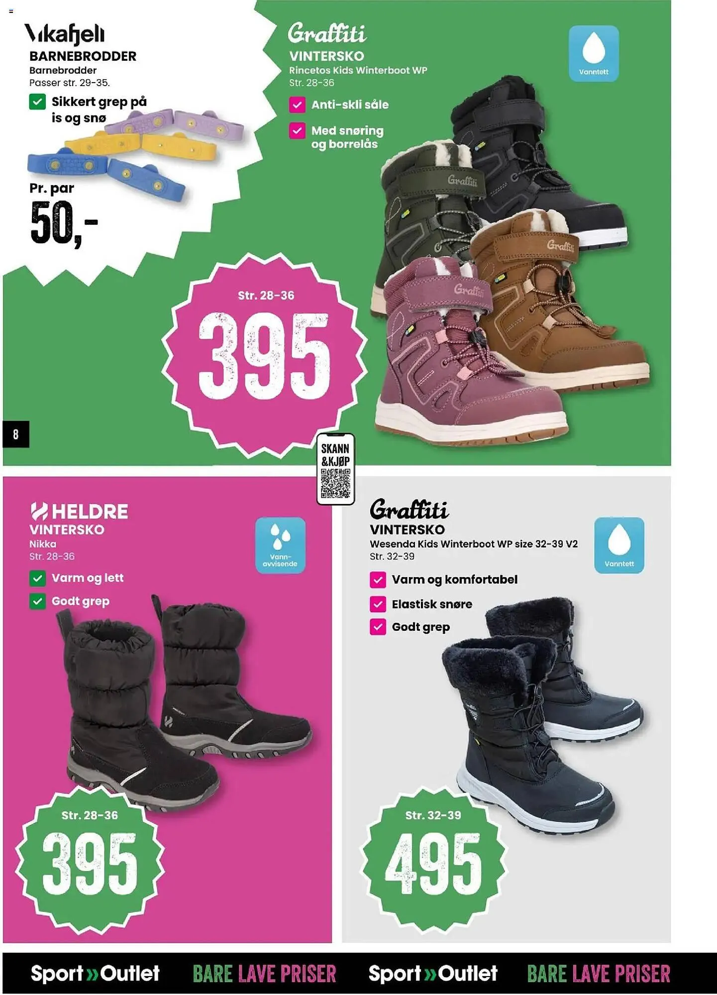 Sport Outlet kundeavis fra 3. februar til 8. februar 2026 - kundeavisside 8