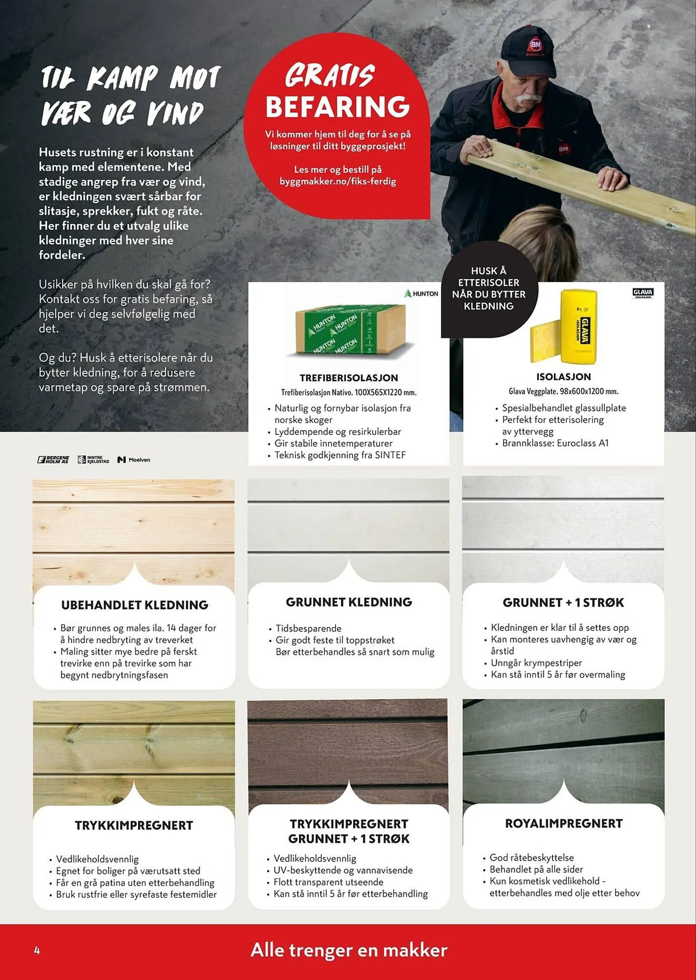Byggmakker Kundeavis fra 6. august til 2. september 2023 - kundeavisside 4