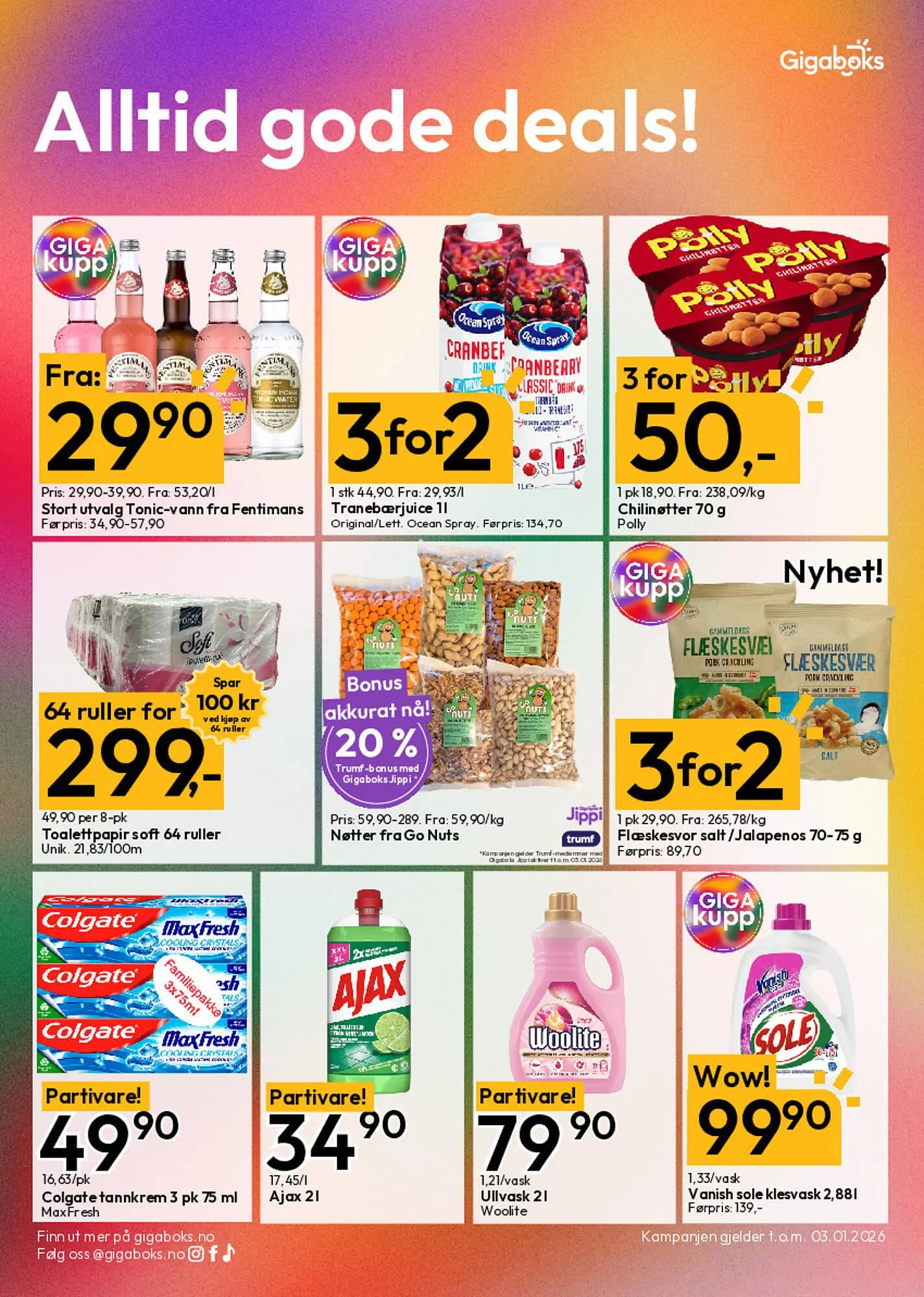 Gigaboks kundeavis fra 22. desember til 3. januar 2026 - kundeavisside 6