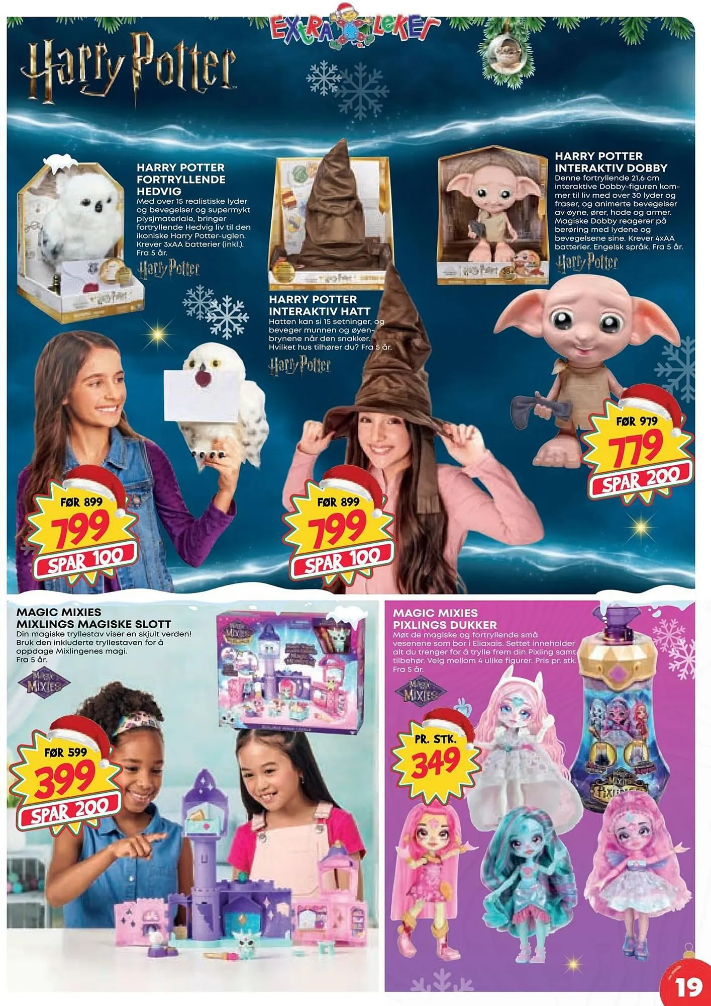 Extra Leker Kundeavis fra 14. november til 24. desember 2023 - kundeavisside 19