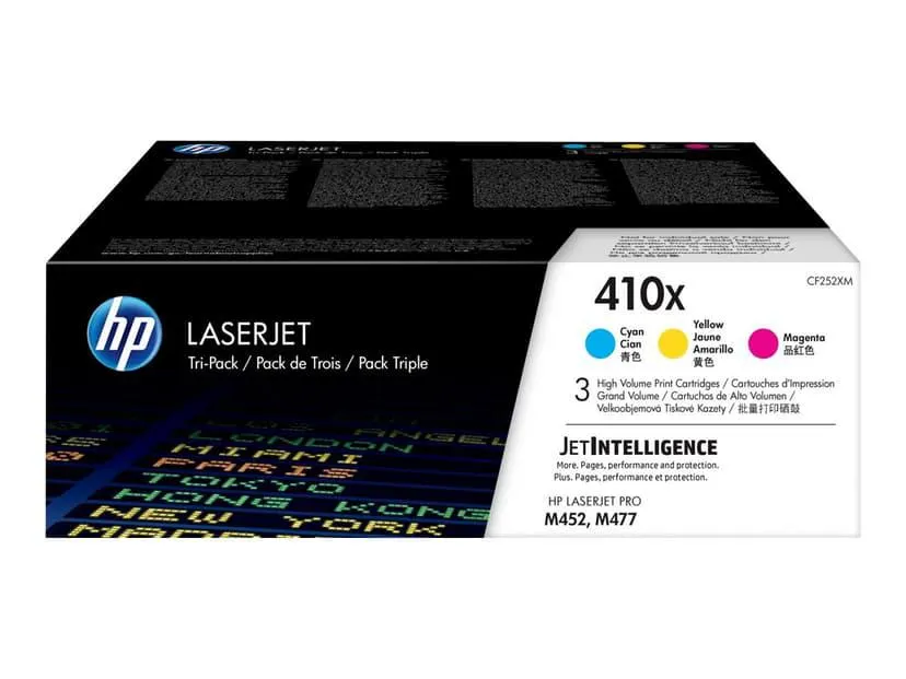 Toner Kit (C/M/Y) 410X 5K - CF252XM