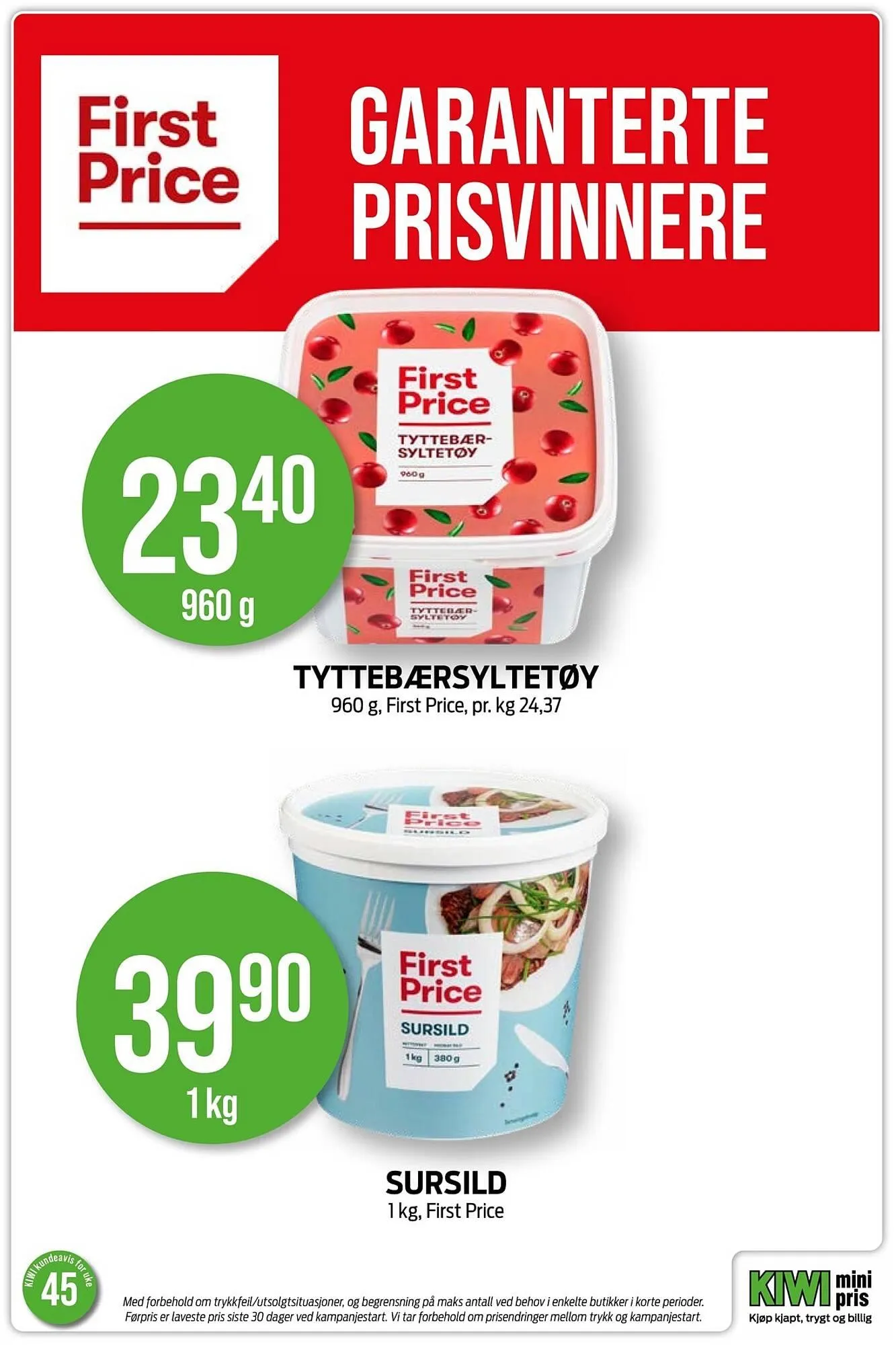 Kiwi kundeavis fra 3. november til 9. november 2025 - kundeavisside 25