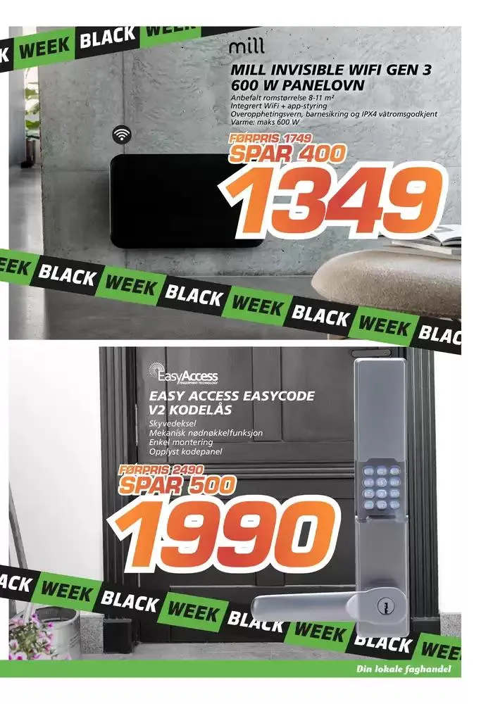 Stort utvalg av tilbud fra 25. november til 1. desember 2024 - kundeavisside 9