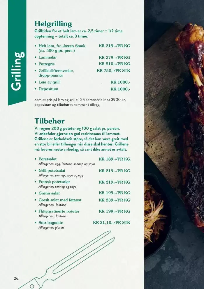Rabatter og kampanjer fra 22. november til 6. desember 2024 - kundeavisside 26