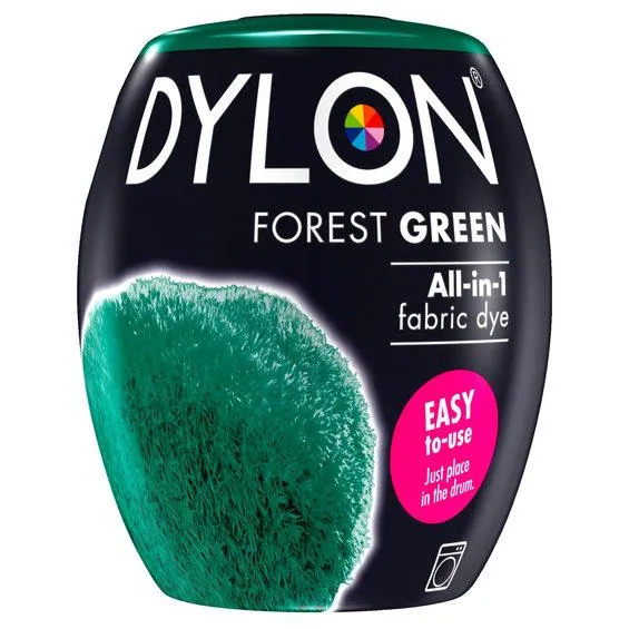 Dylon Pod All-in-1 tekstilfarge – Forest green