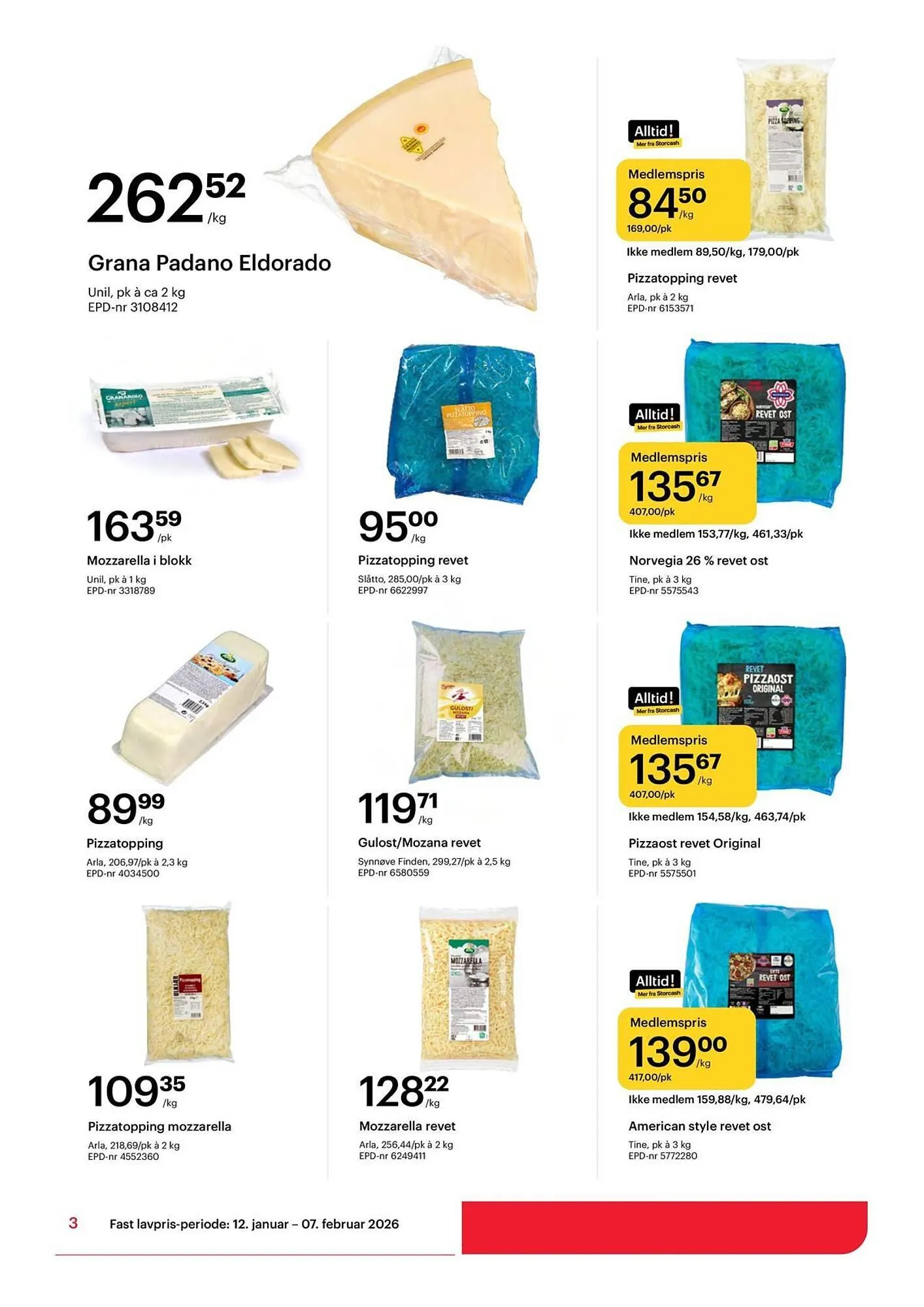 Storcash kundeavis fra 12. januar til 7. februar 2026 - kundeavisside 3