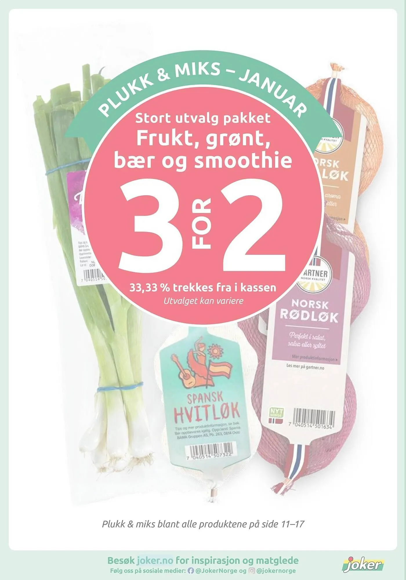 Joker kundeavis fra 13. januar til 25. januar 2026 - kundeavisside 15
