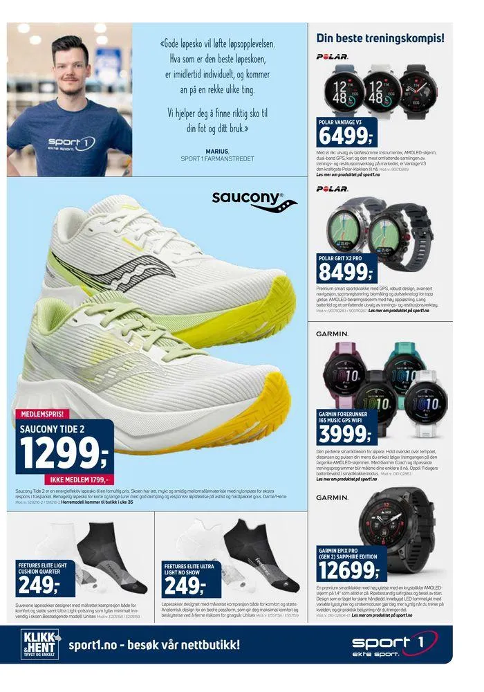 Sport 1 Ekte Sport fra 22. august til 1. september 2024 - kundeavisside 11