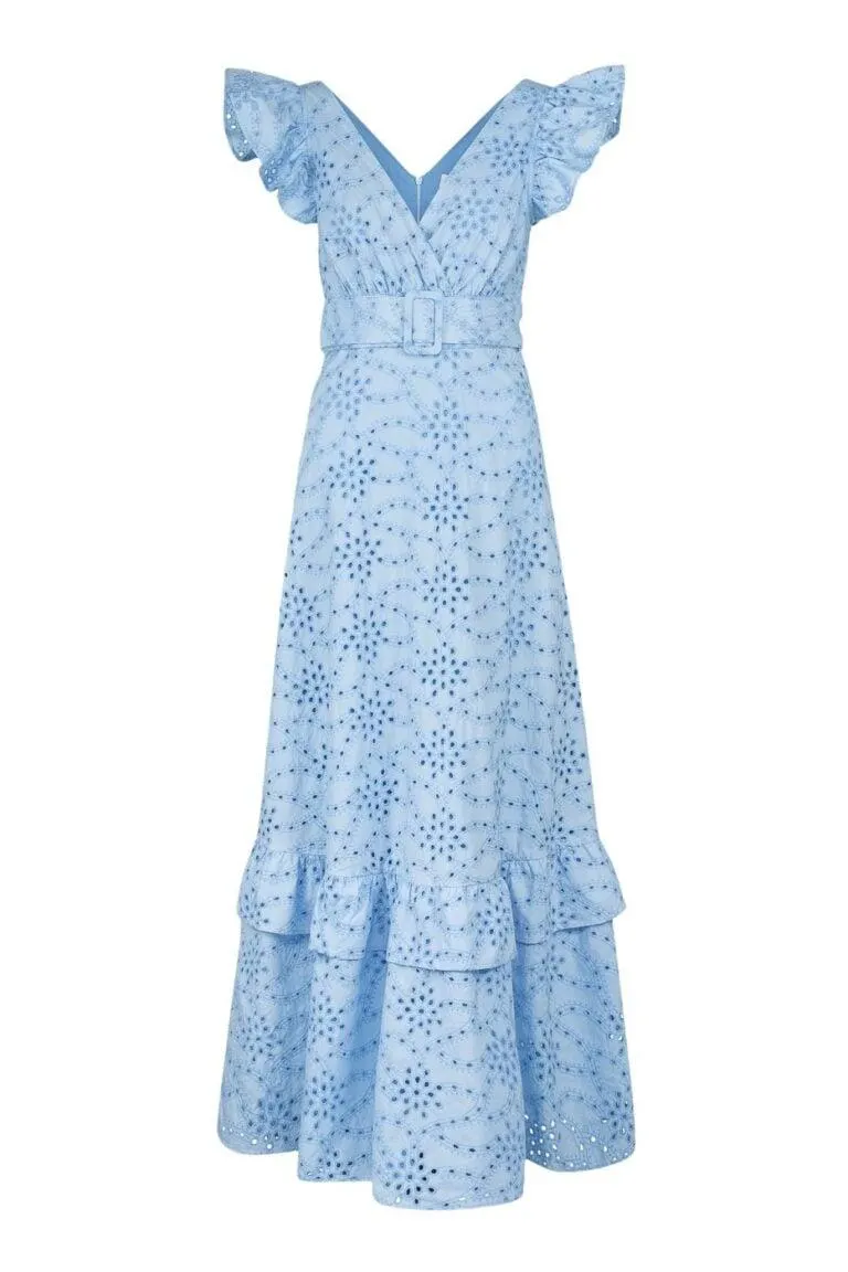 Maurizia Maxi Dress – Blå