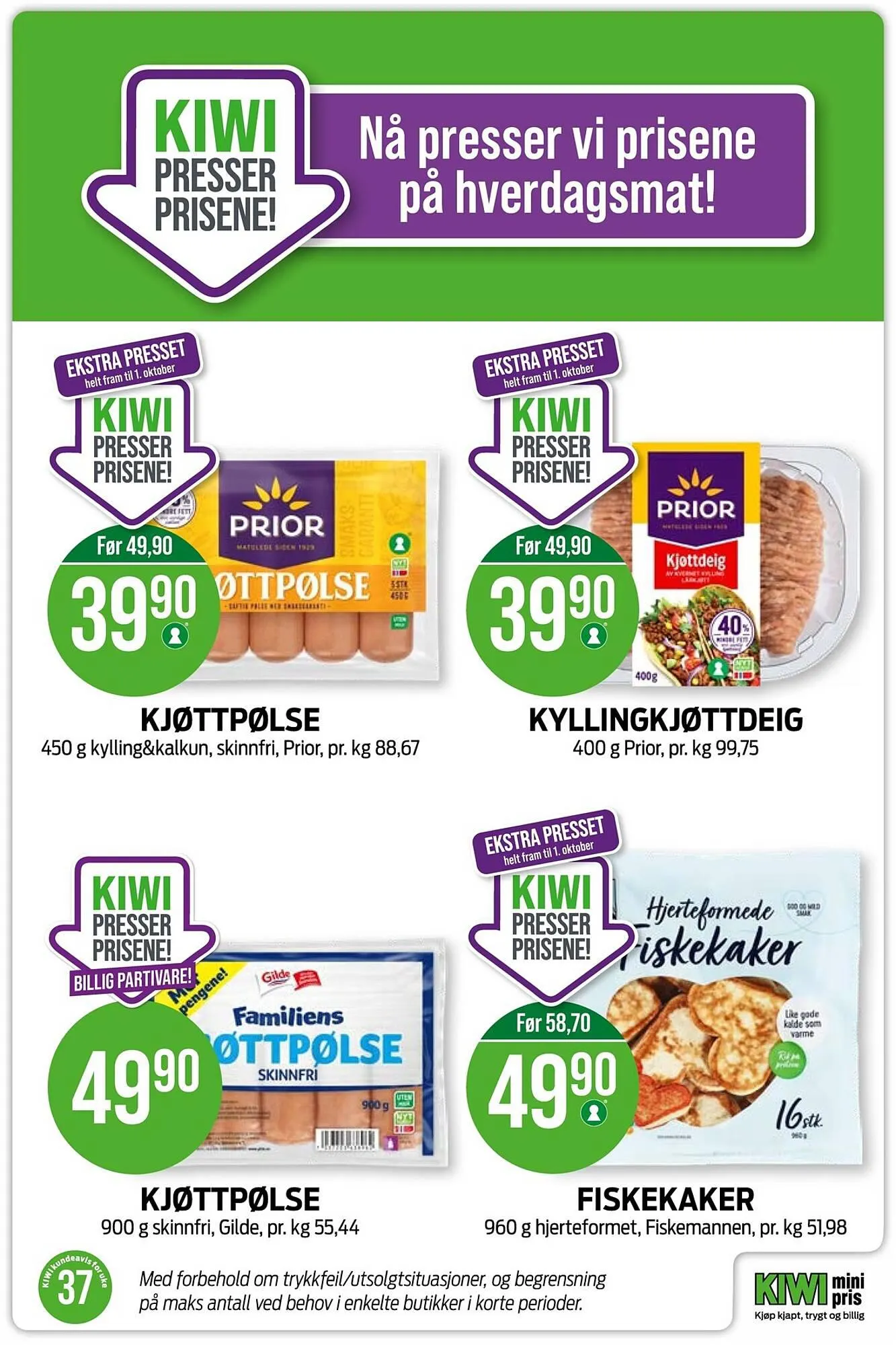 Kiwi Kundeavis fra 11. september til 16. september 2023 - kundeavisside 4