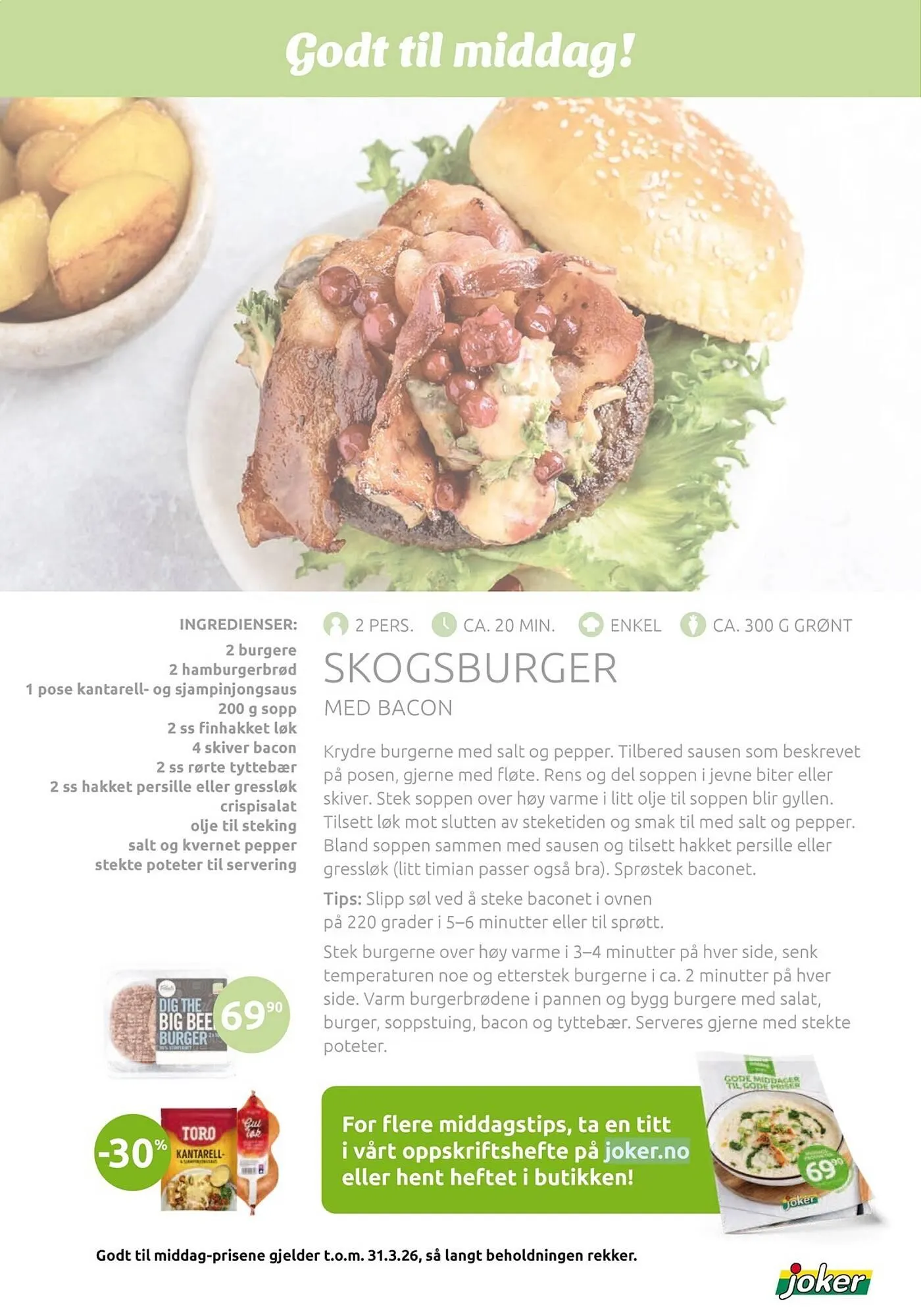 Joker kundeavis fra 29. mars til 5. april 2026 - kundeavisside 25