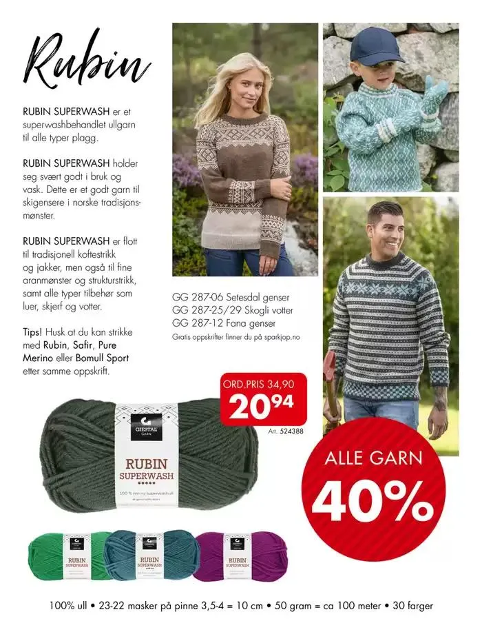 Stort utvalg av tilbud fra 23. november til 7. desember 2024 - kundeavisside 24