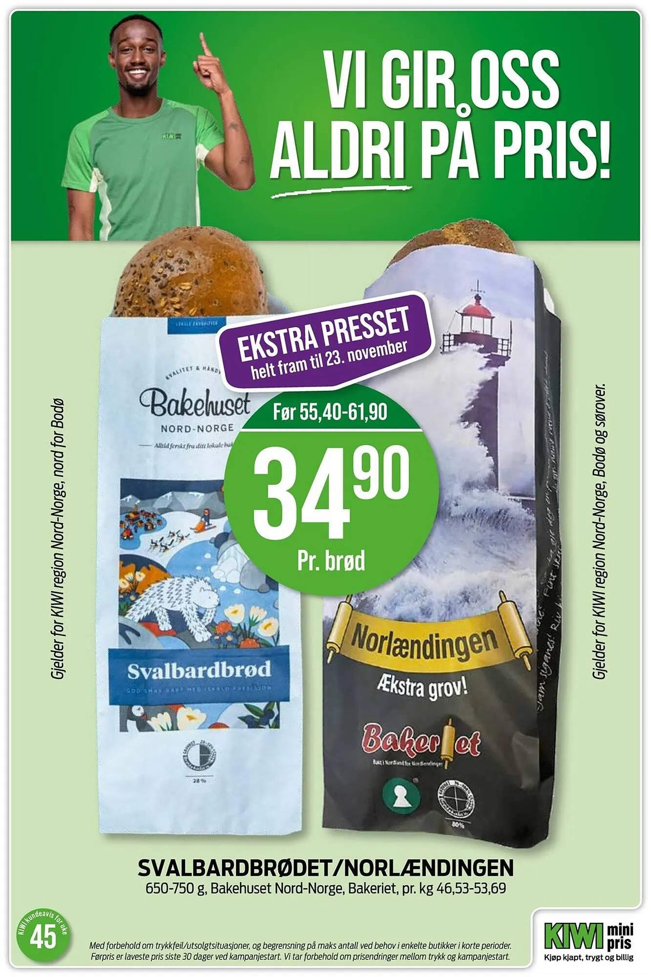 Kiwi kundeavis fra 3. november til 9. november 2025 - kundeavisside 13