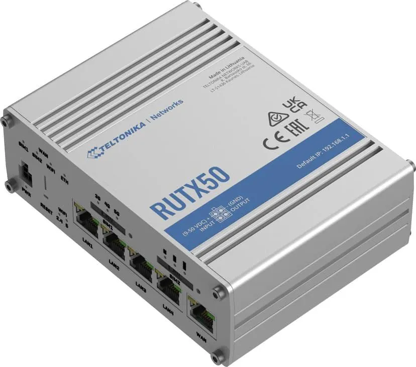 RUTX50 Industrial 5G Router