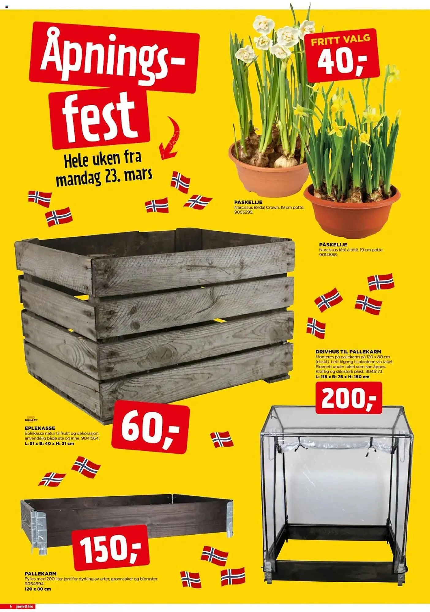 Jem & fix kundeavis fra 23. mars til 28. mars 2026 - kundeavisside 6