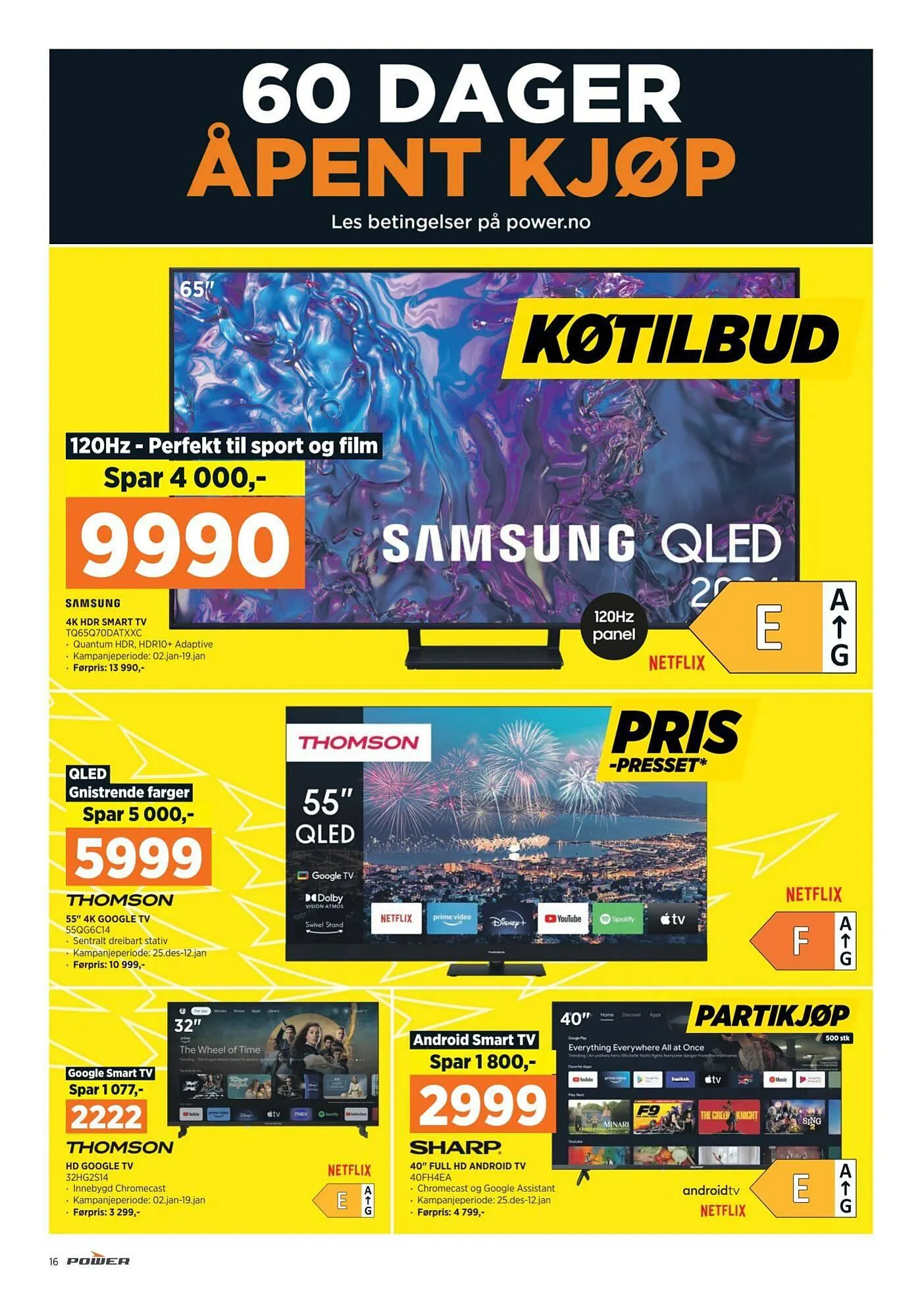 POWER Kundeavis fra 5. januar til 12. januar 2025 - kundeavisside 16