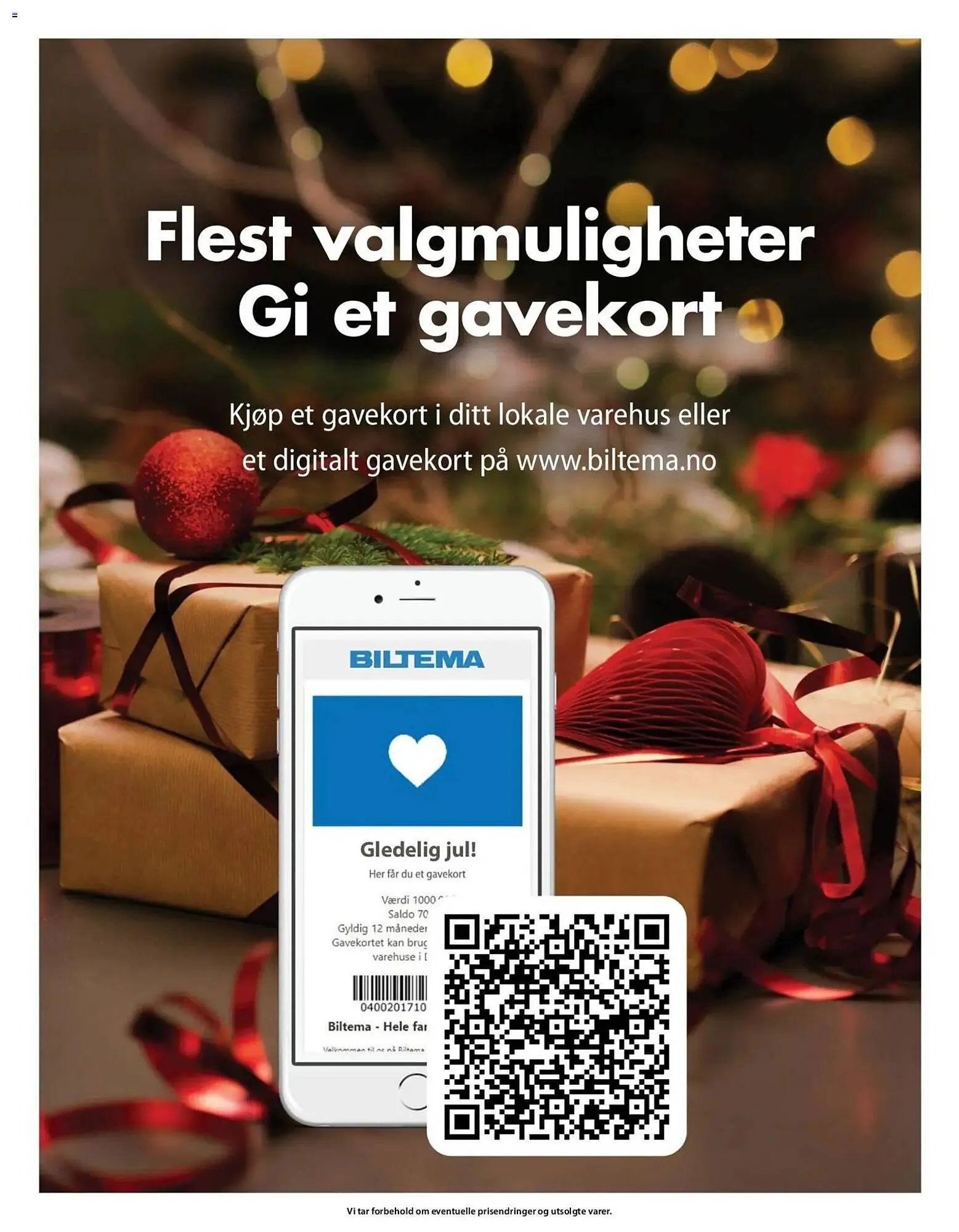 Biltema kundeavis fra 12. desember til 6. januar 2026 - kundeavisside 13