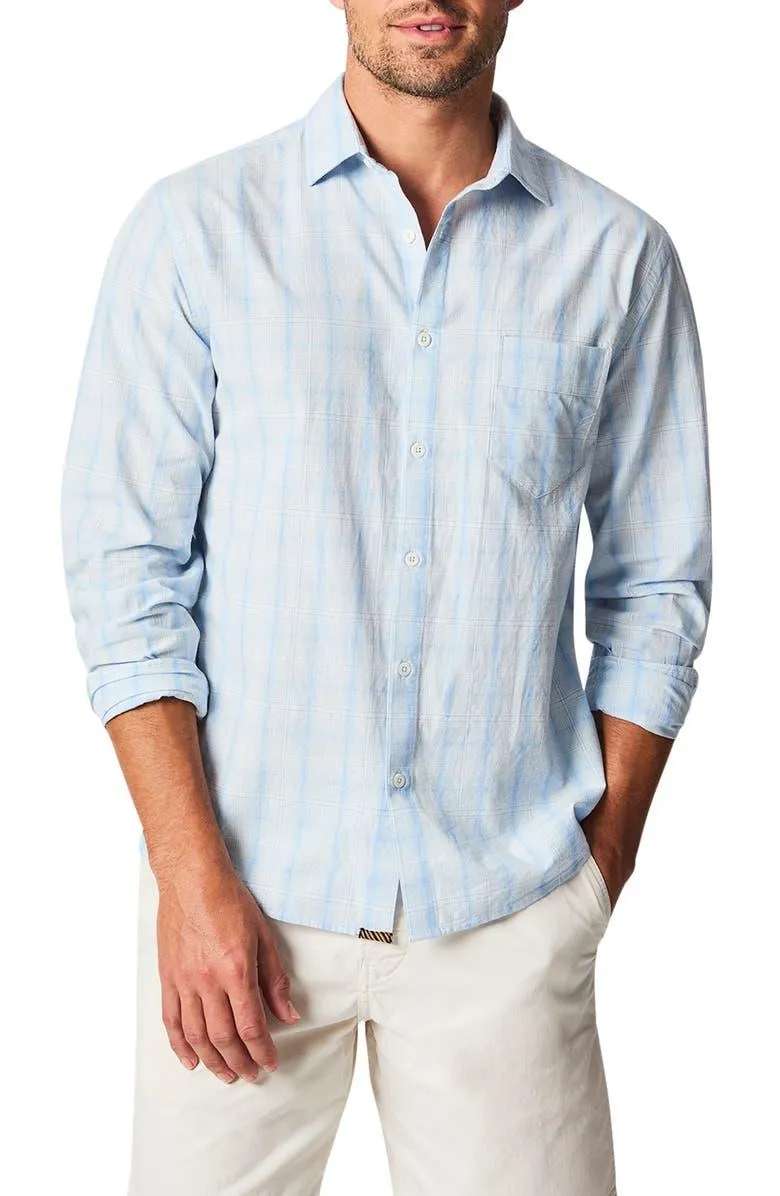 Pickwick Line Plaid Button-Up Oxford Shirt