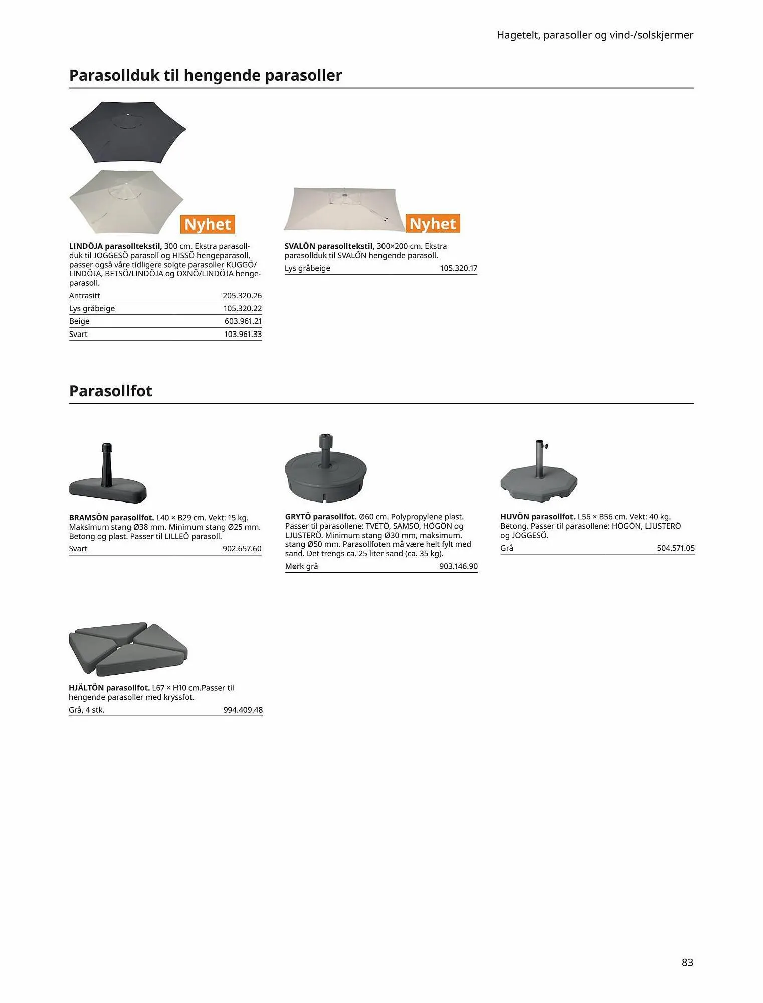 IKEA Kundeavis fra 5. mai til 31. august 2023 - kundeavisside 83