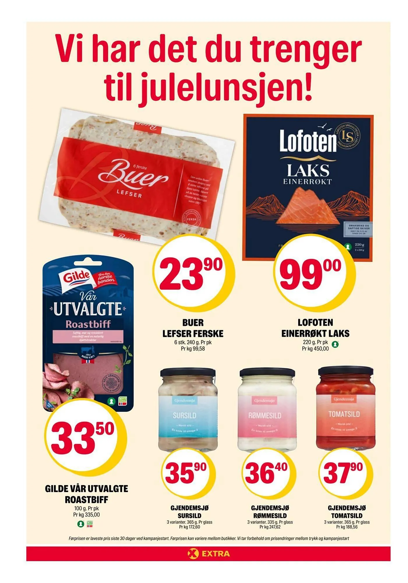 Coop Extra kundeavis fra 15. desember til 22. desember 2025 - kundeavisside 12