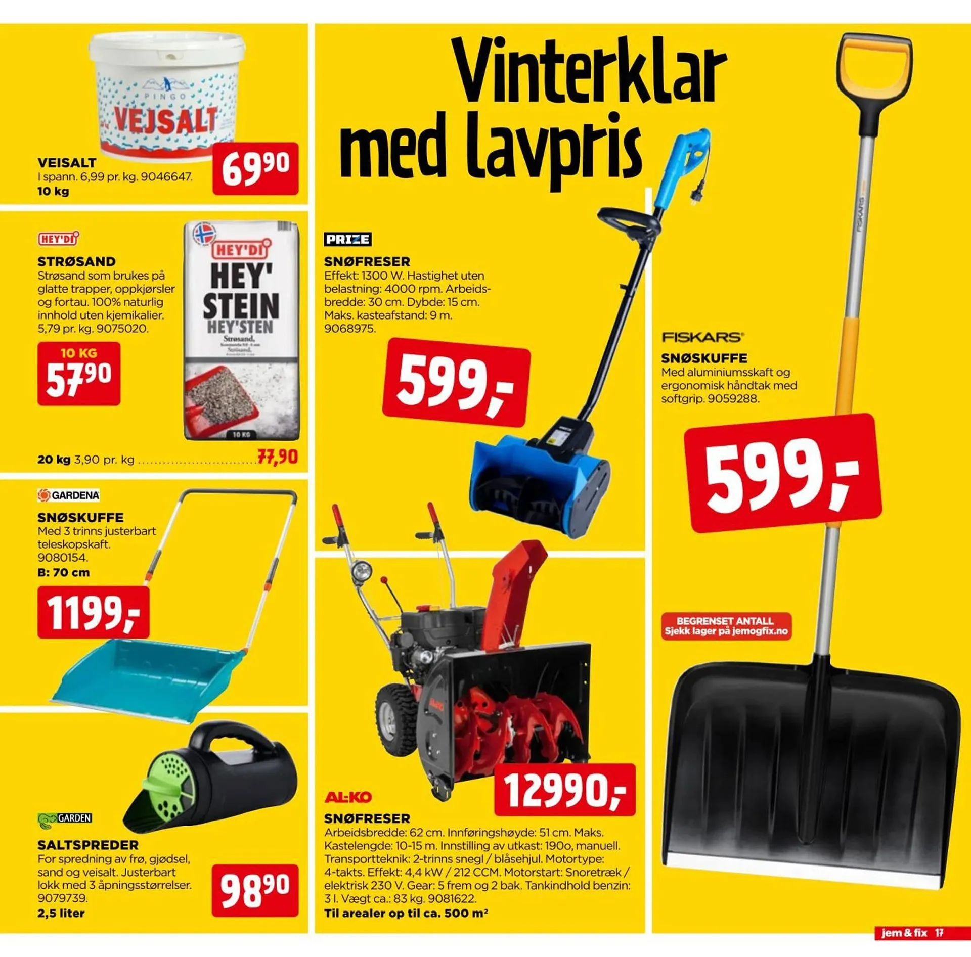 Jem & fix kundeavis fra 8. februar til 15. februar 2026 - kundeavisside 17