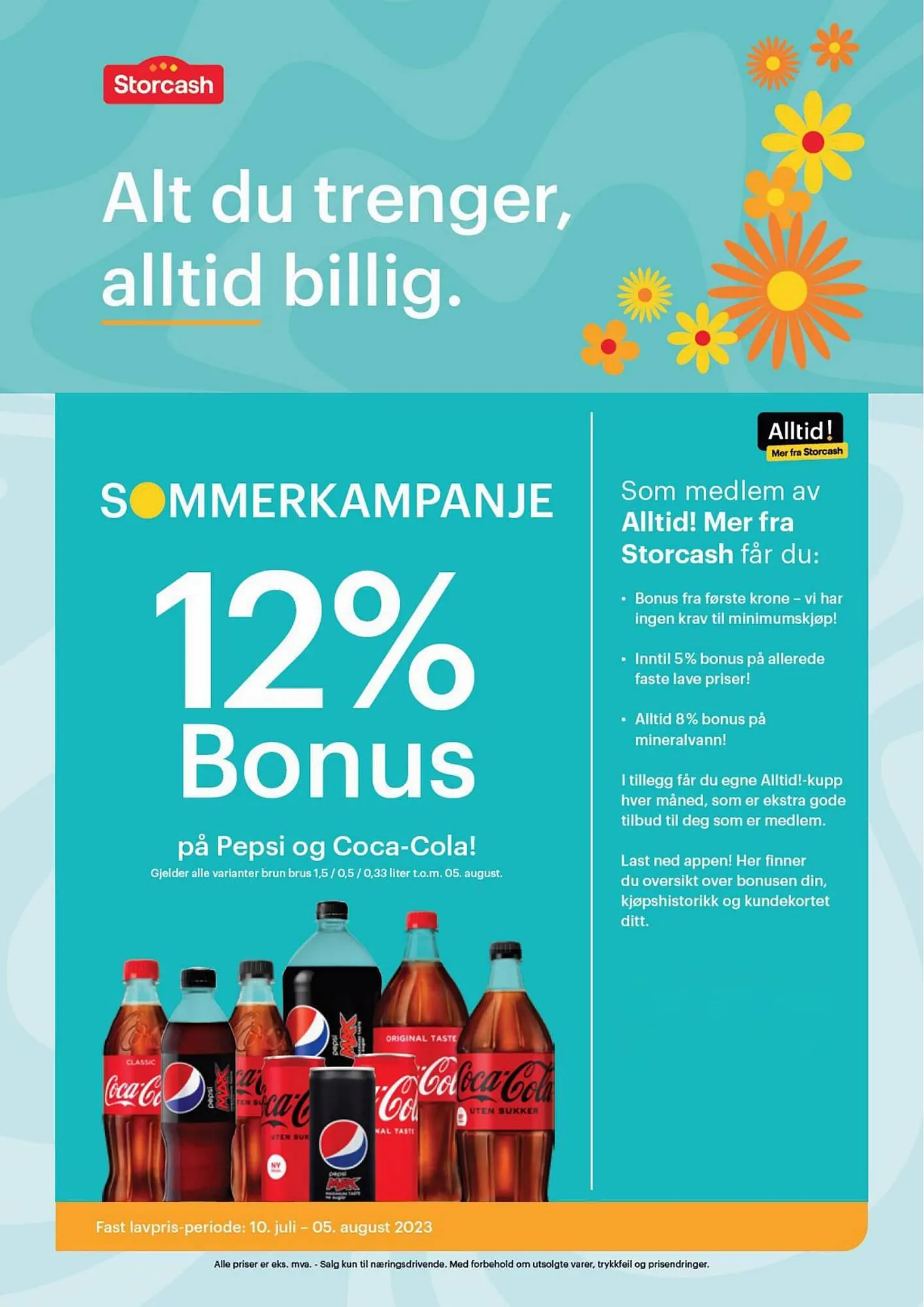 Storcash Kundeavis fra 10. juli til 5. august 2023 - kundeavisside 20