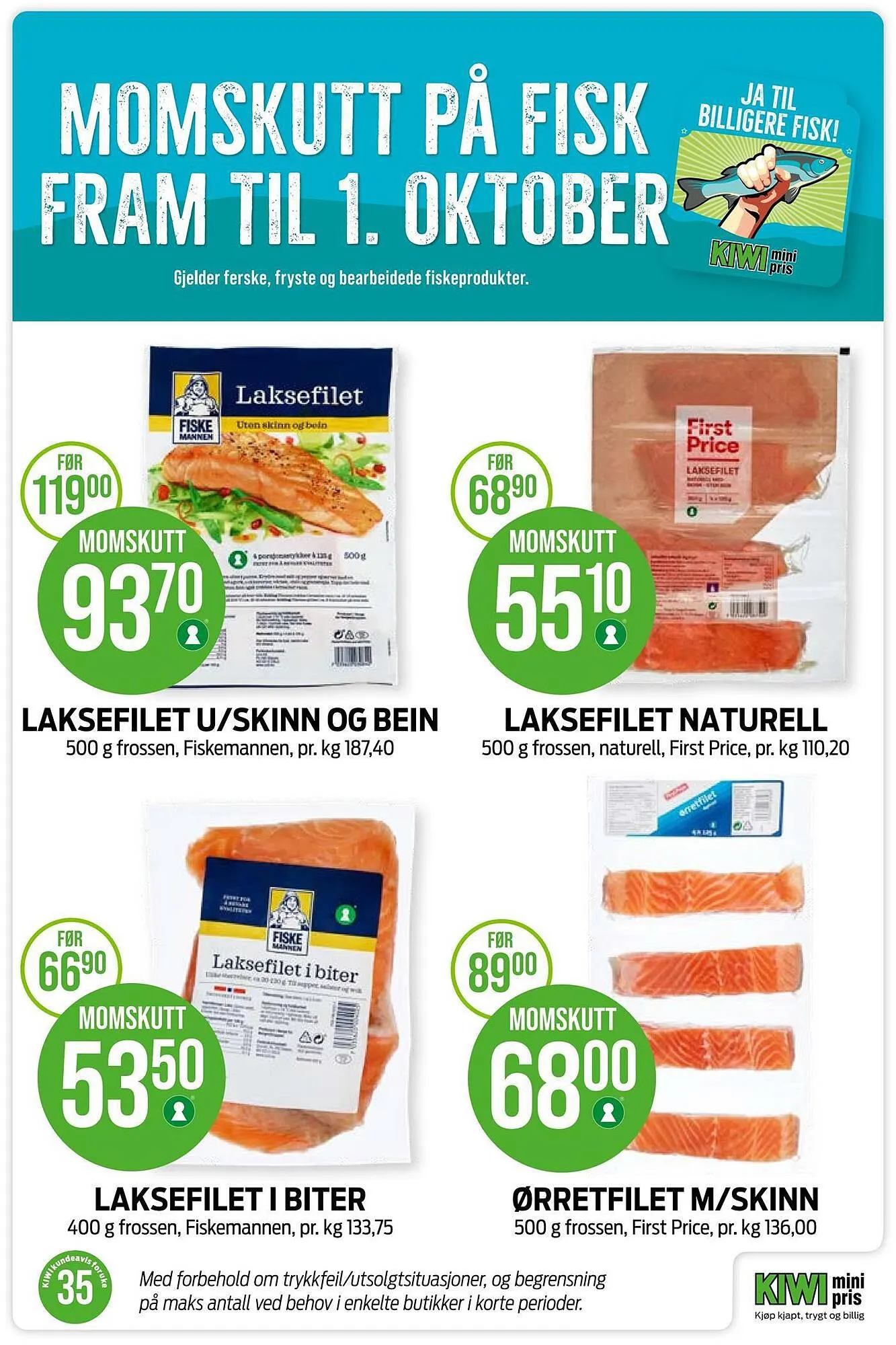 Kiwi Kundeavis fra 27. august til 3. september 2023 - kundeavisside 5