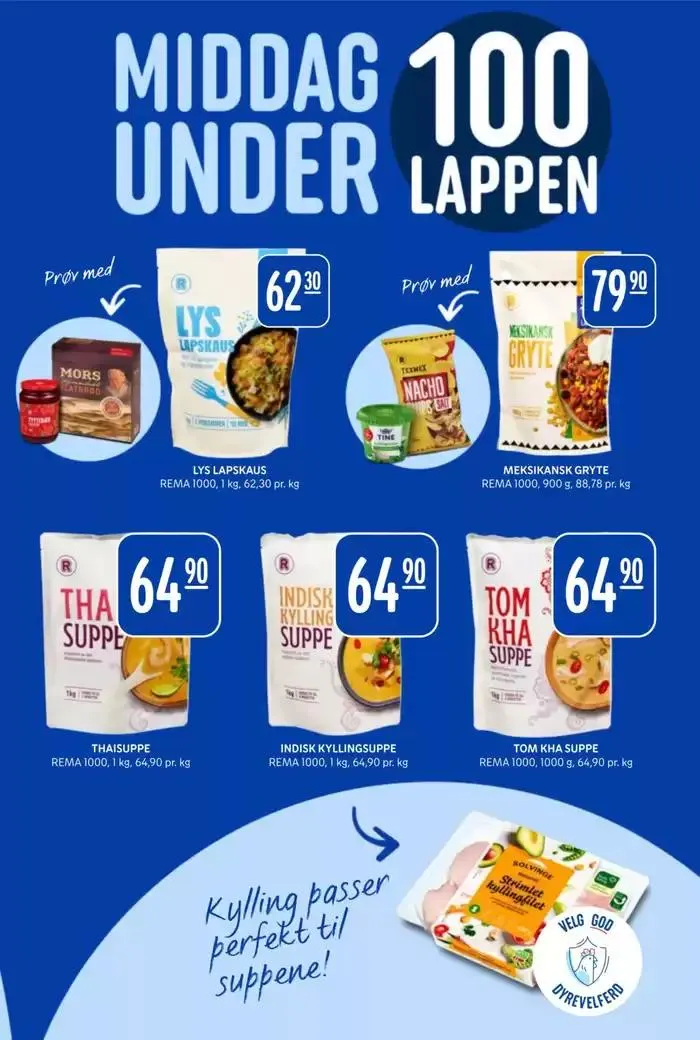 Spar nå med våre tilbud fra 2. februar til 8. februar 2025 - kundeavisside 10