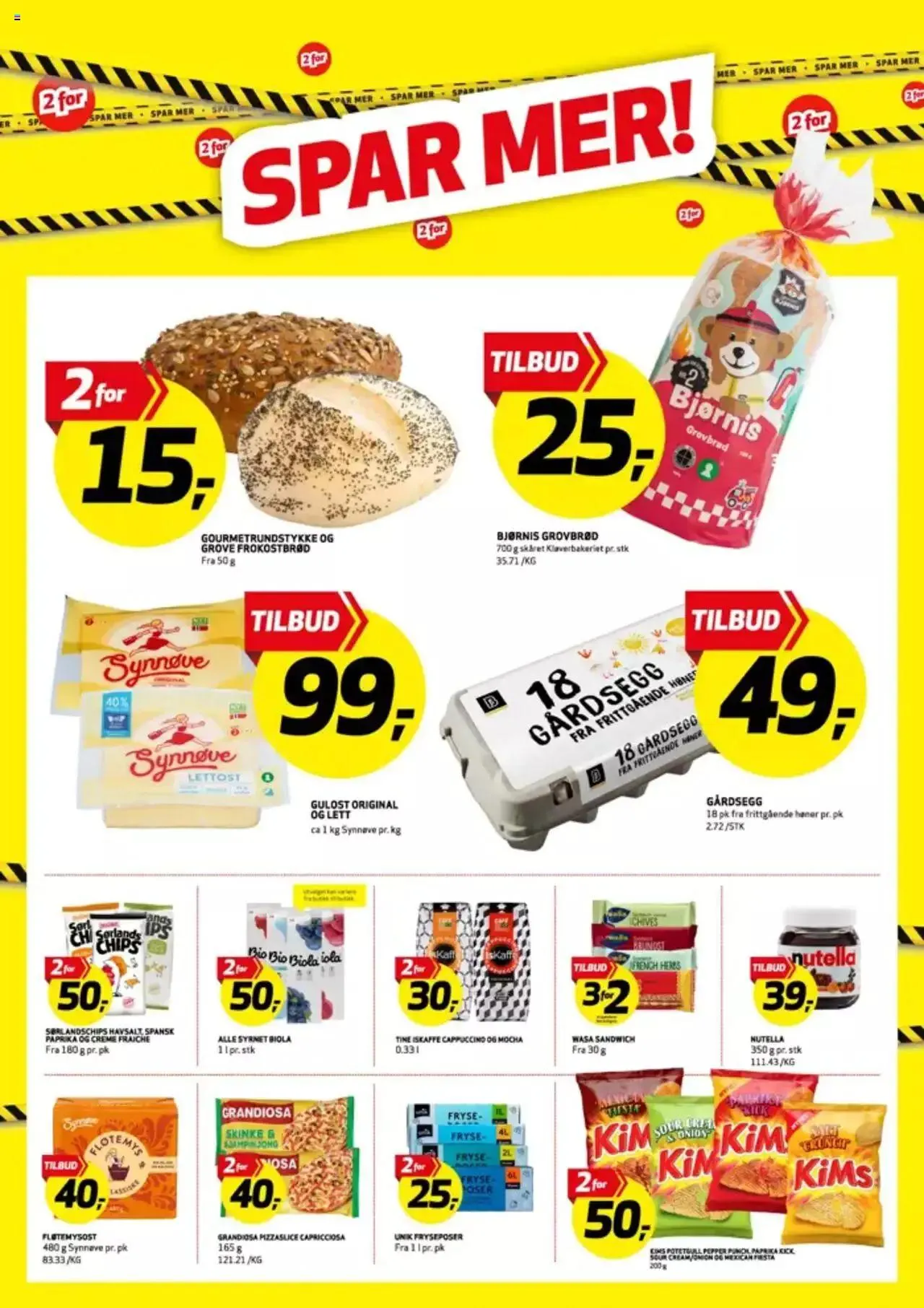 Bunnpris kundeavis fra 28. august til 3. september 2023 - kundeavisside 6