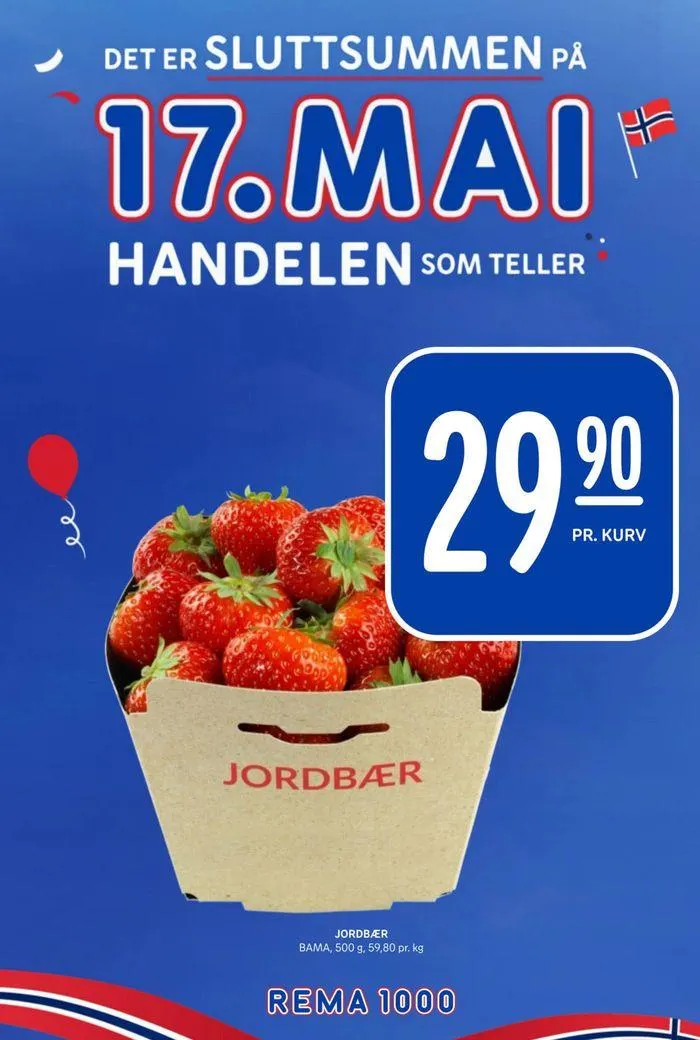 Rema 1000 Kundeavis fra 12. mai til 18. mai 2024 - kundeavisside 12