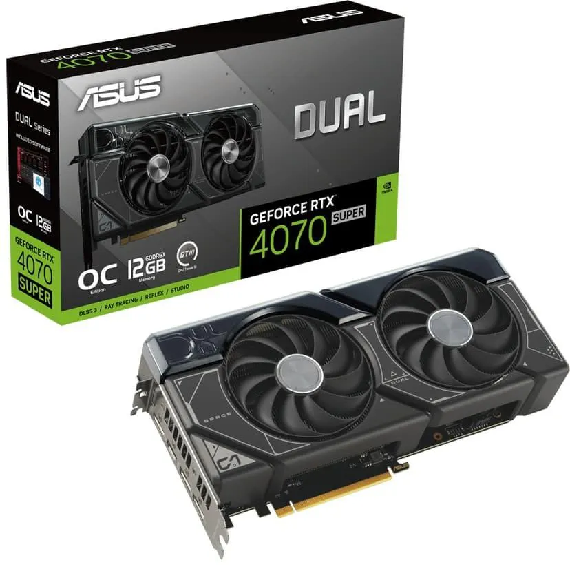 GeForce RTX 4070 Super OC Dual