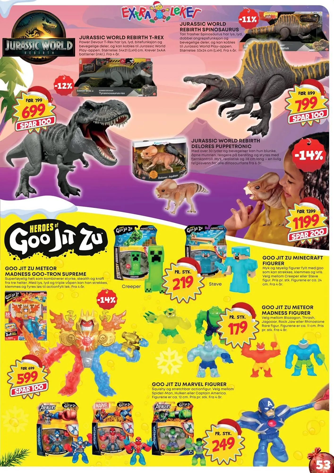 Extra Leker kundeavis fra 12. november til 24. desember 2025 - kundeavisside 53