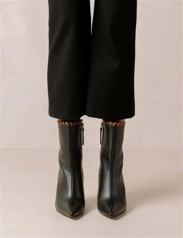 Leo Leather Boots Black