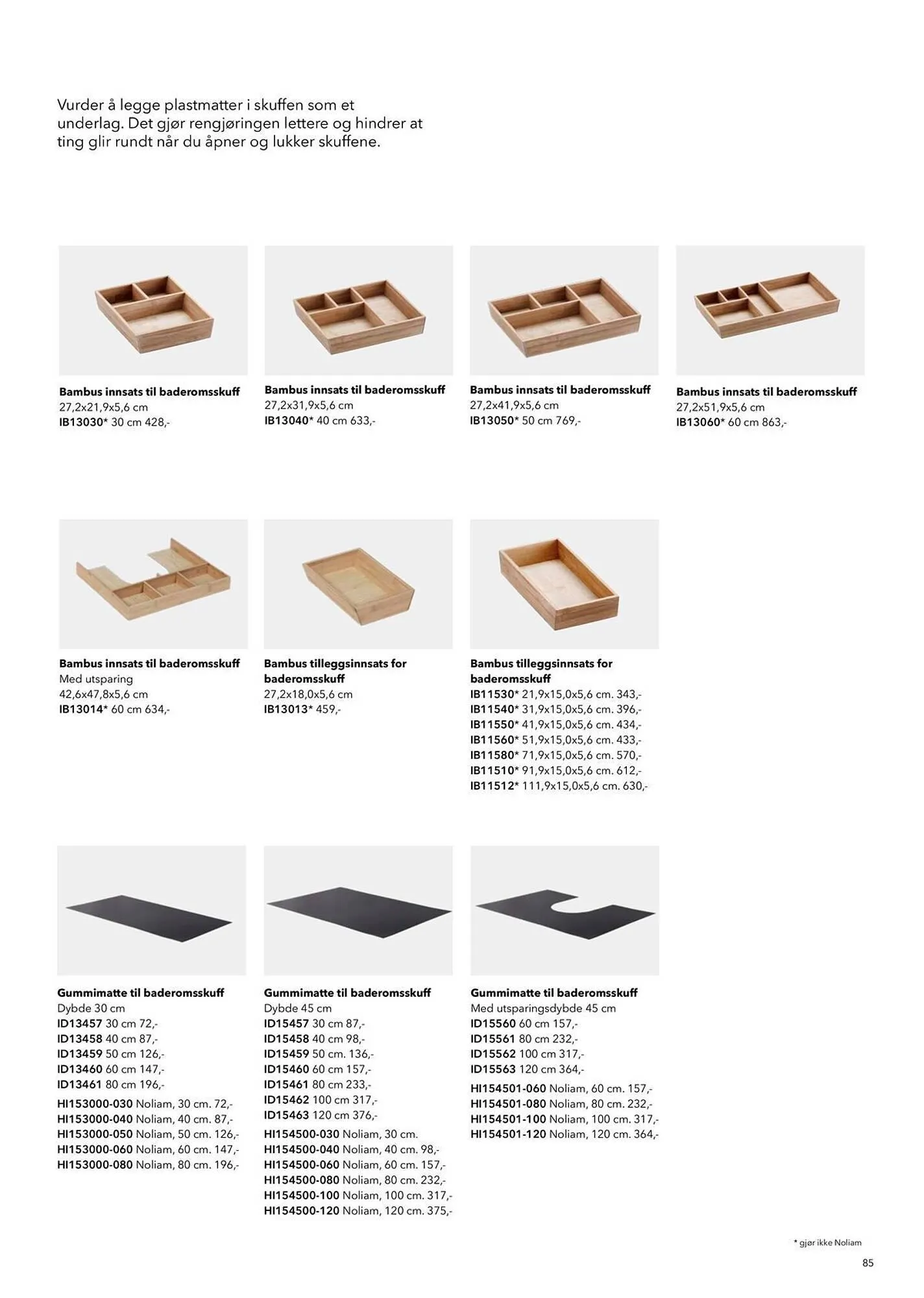 Kvik Kjøkken Kundeavis fra 28. mars til 11. april 2024 - kundeavisside 85