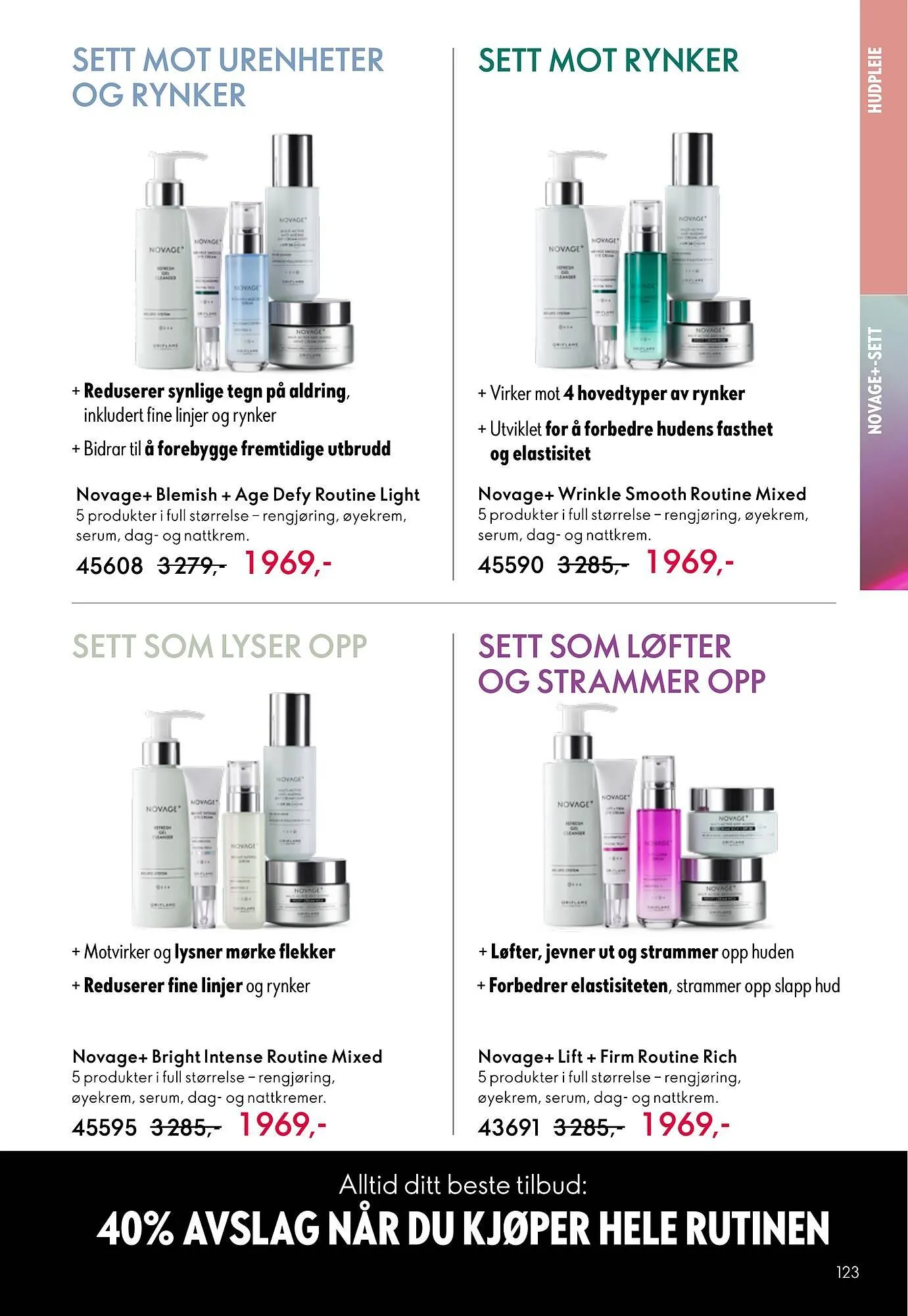 Oriflame katalog fra 18. februar til 10. mars 2026 - kundeavisside 123