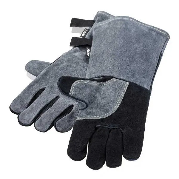 BBQ grillhansker i skinn