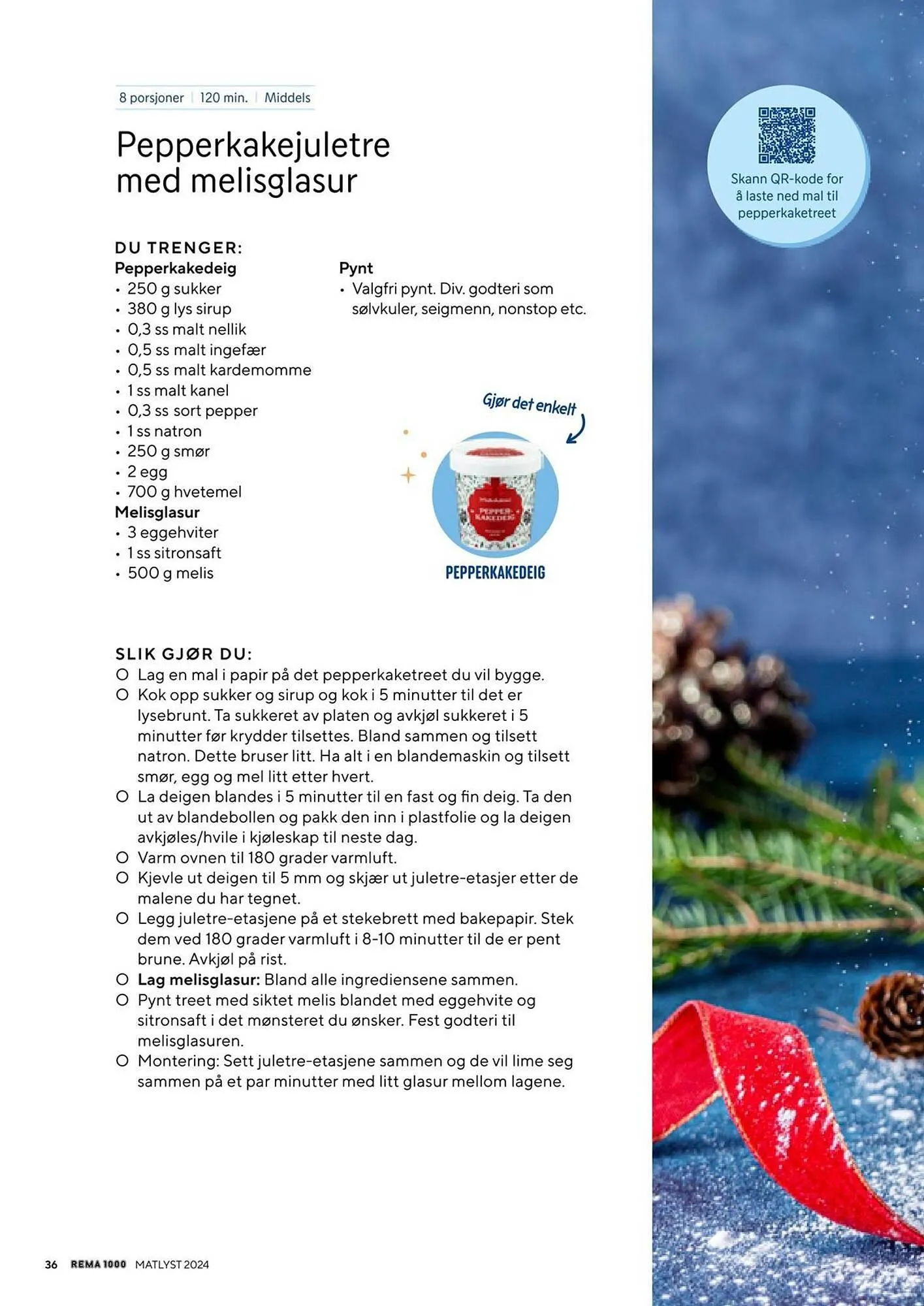 Rema 1000 kundeavis fra 1. desember til 31. desember 2025 - kundeavisside 36