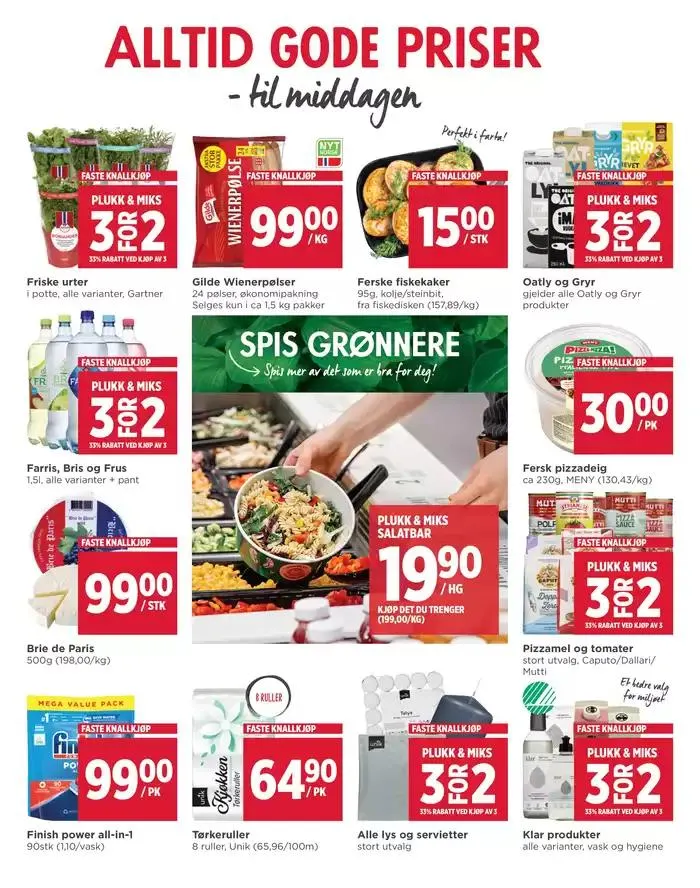 Meny Kundeavis fra 26. januar til 9. februar 2025 - kundeavisside 8