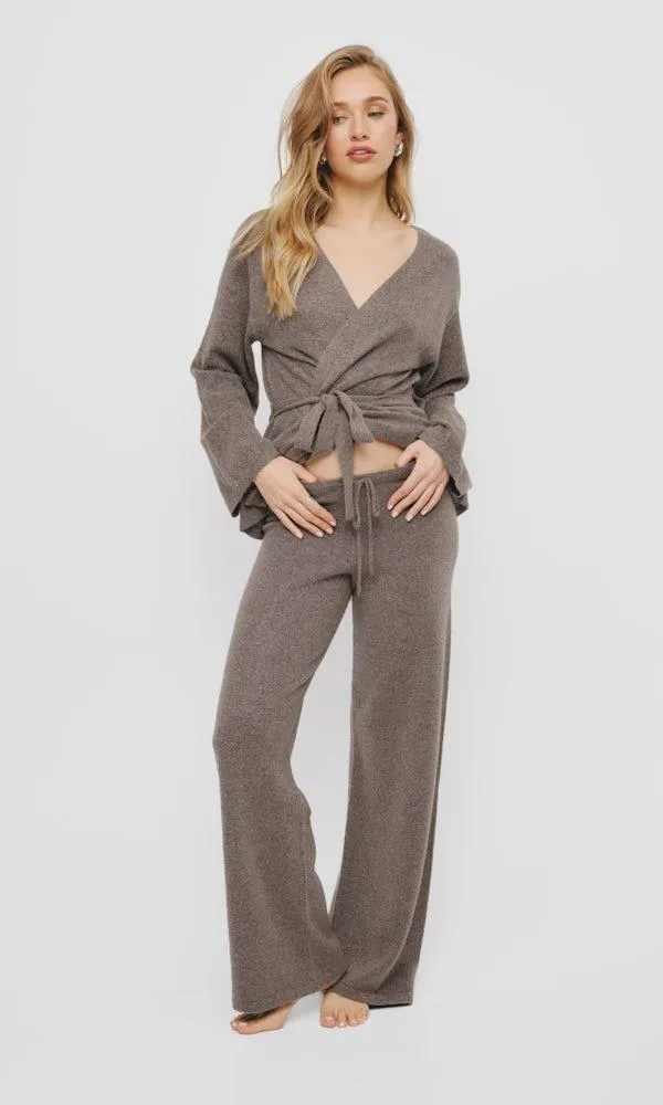 Soft wide loungebukse