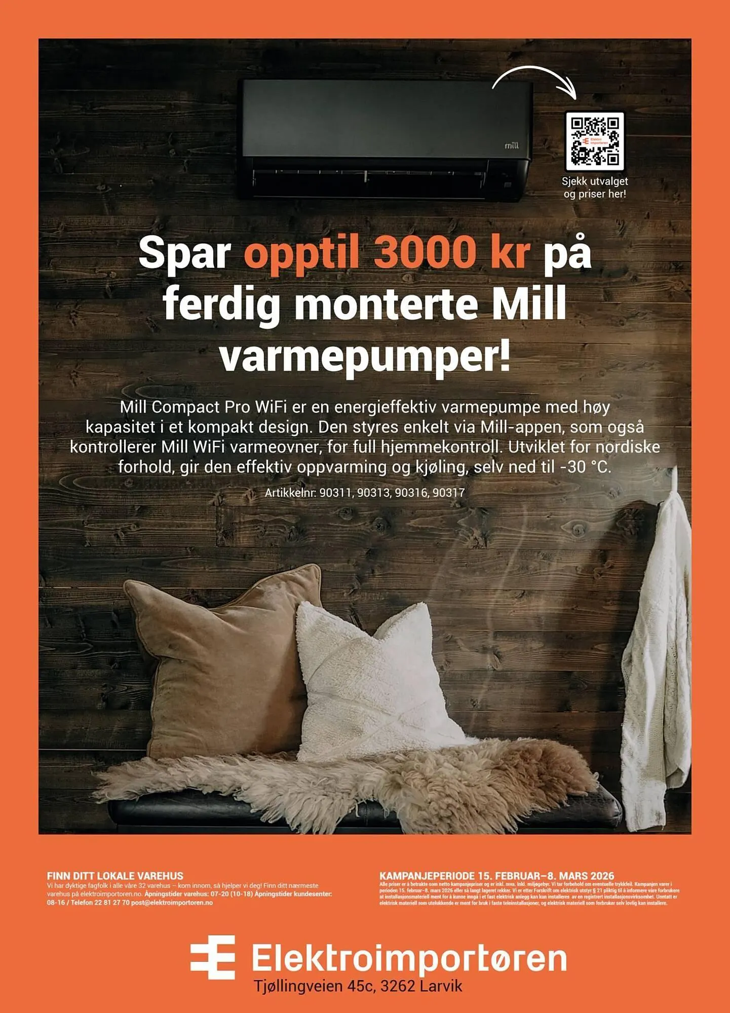 Elektroimportøren kundeavis fra 15. februar til 9. mars 2026 - kundeavisside 12