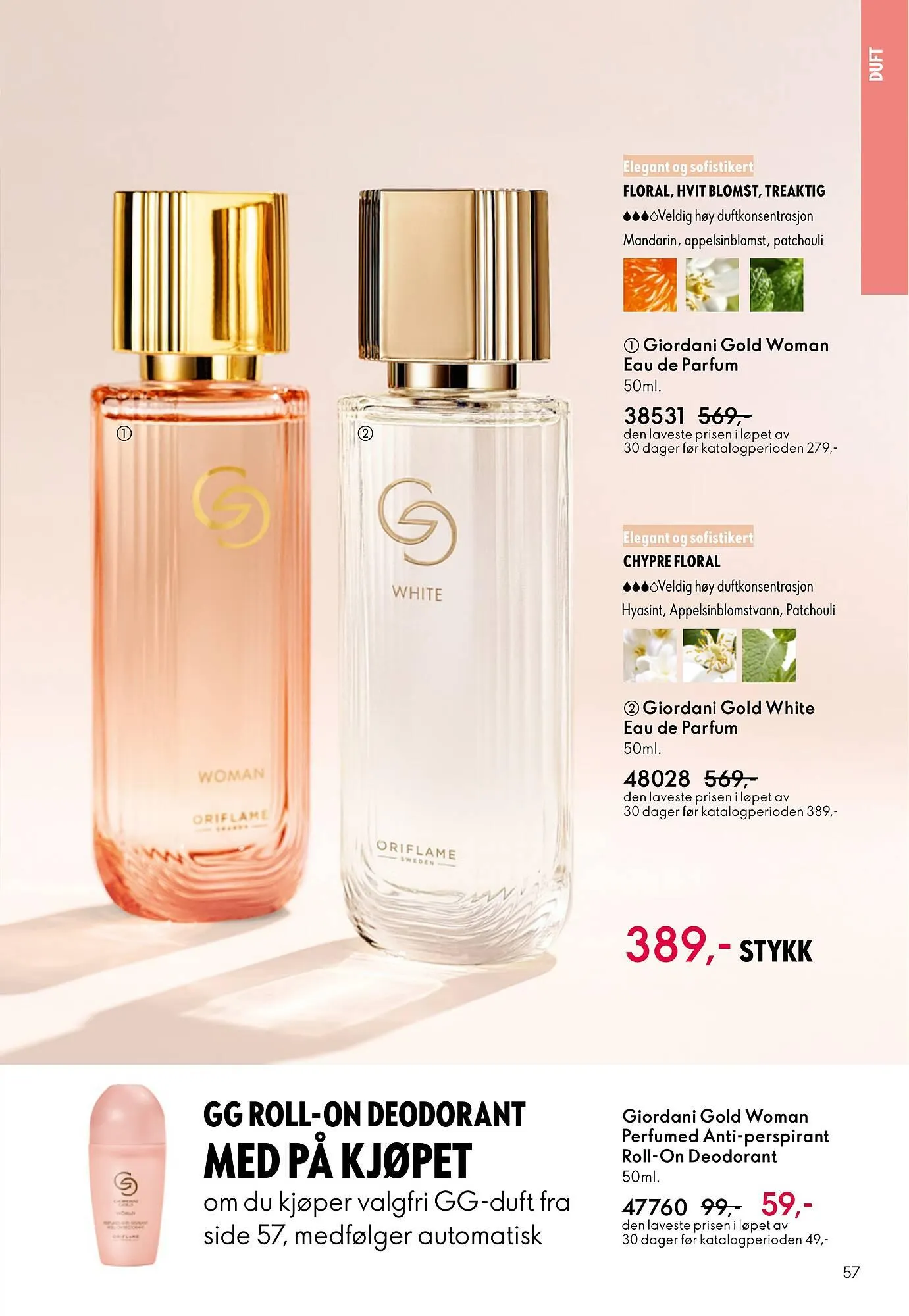 Oriflame katalog fra 31. desember til 27. januar 2026 - kundeavisside 57